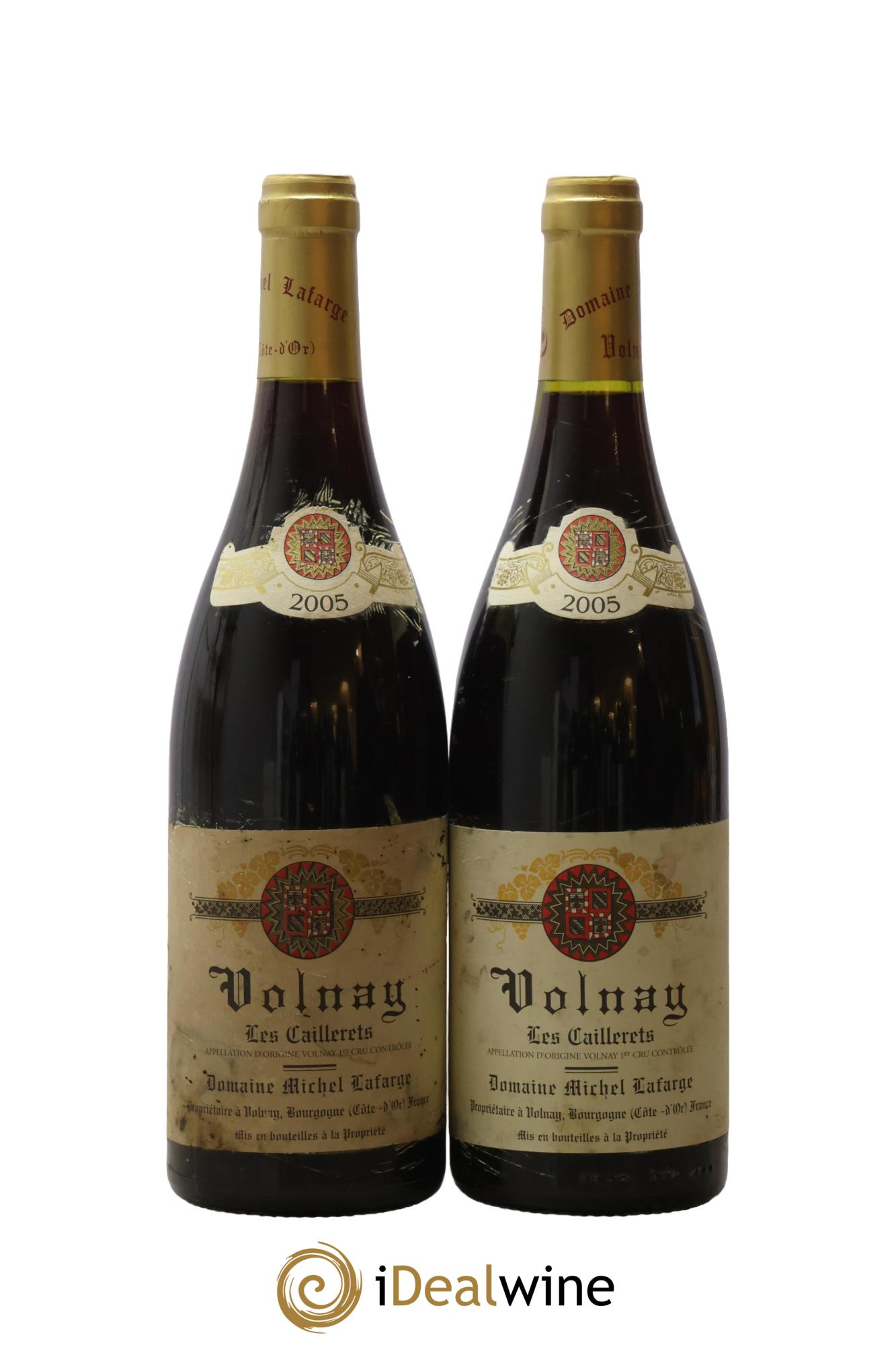 Volnay 1er Cru Les Caillerets Lafarge (Domaine) 2005 - Lot de 2 bouteilles - 0