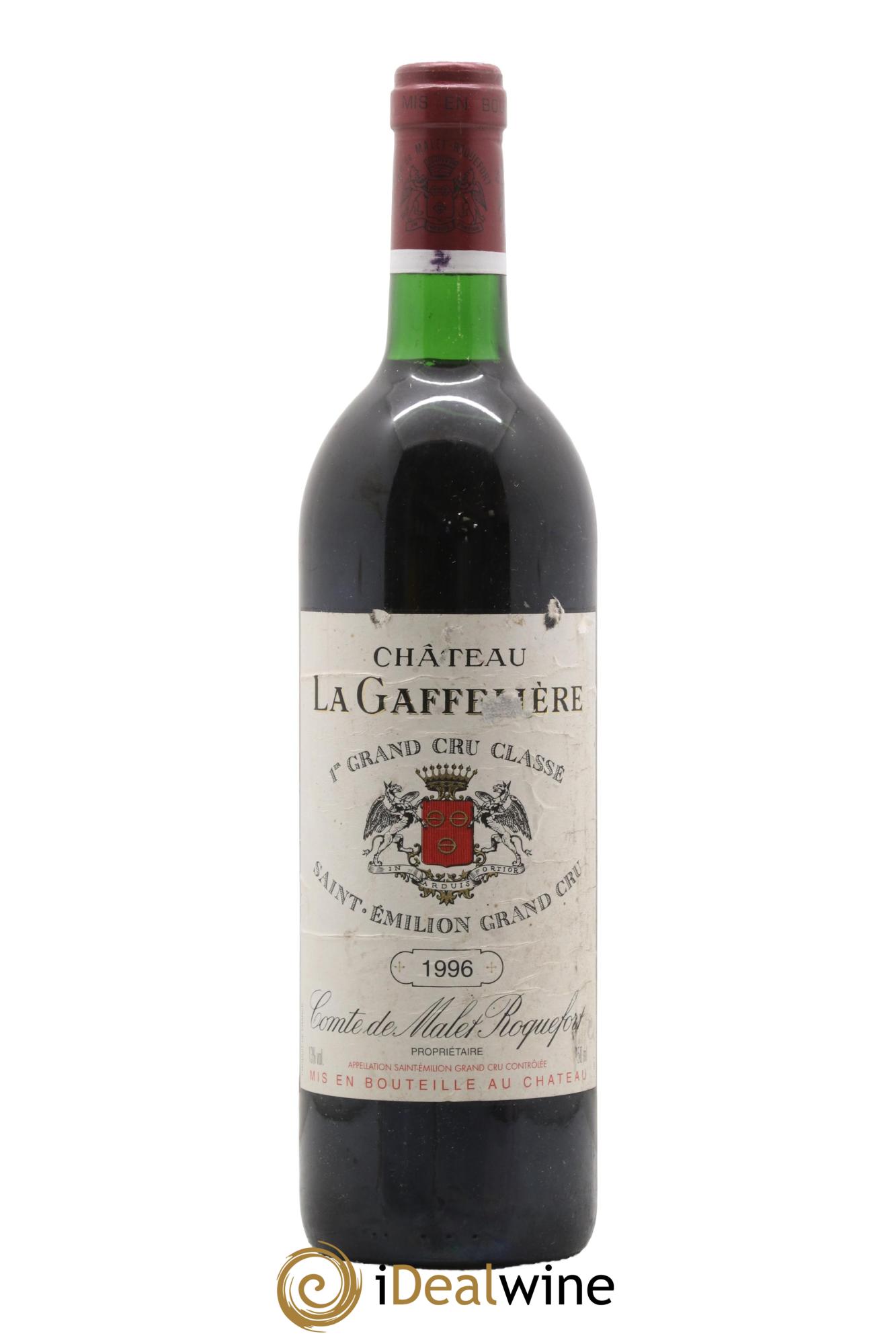 Château la Gaffelière 1er Grand Cru Classé B 1996 - Lot de 1 bouteille - 0