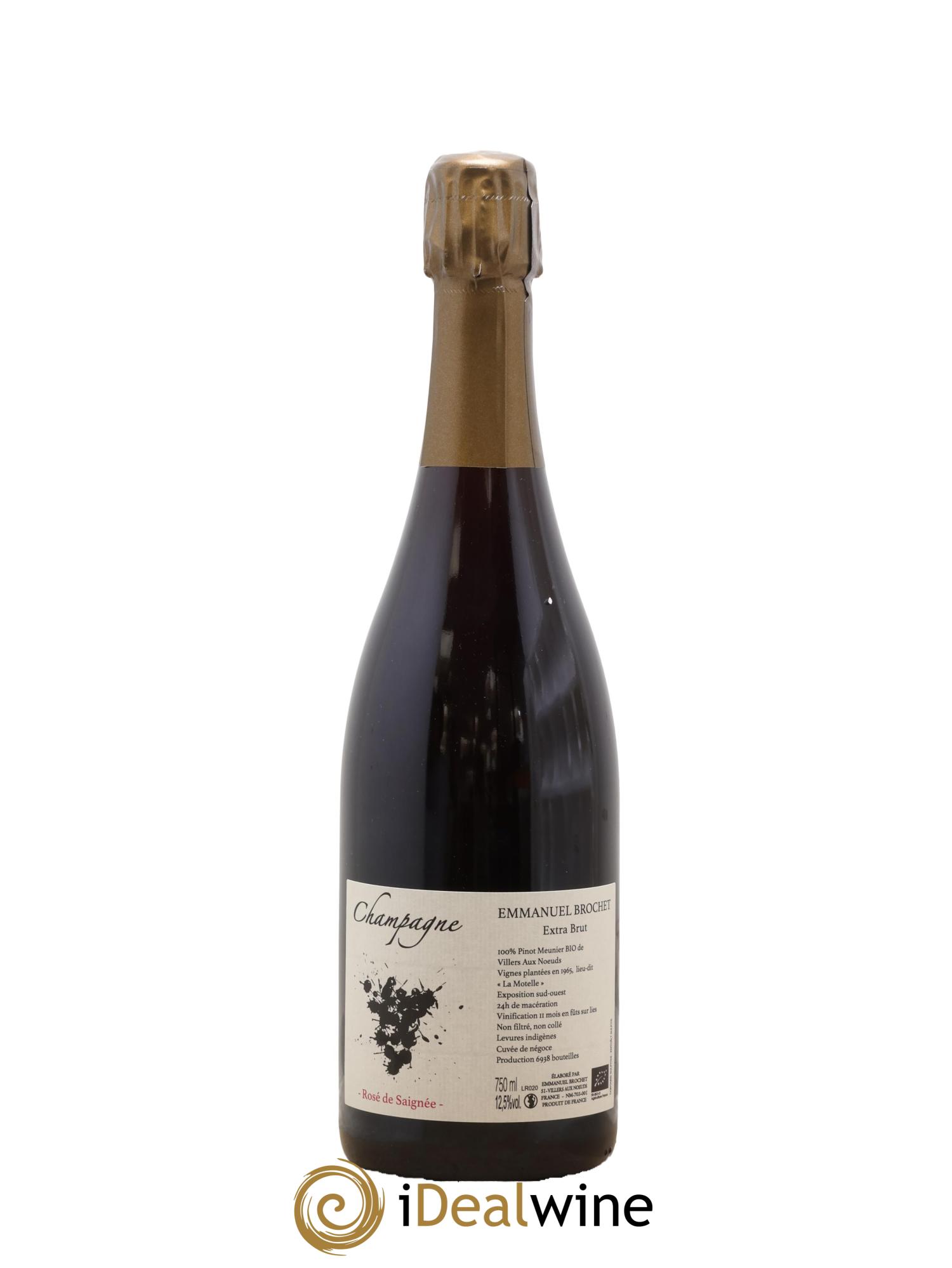 Rosé de Saignée Extra-Brut Emmanuel Brochet - Lot de 1 bouteille - 0