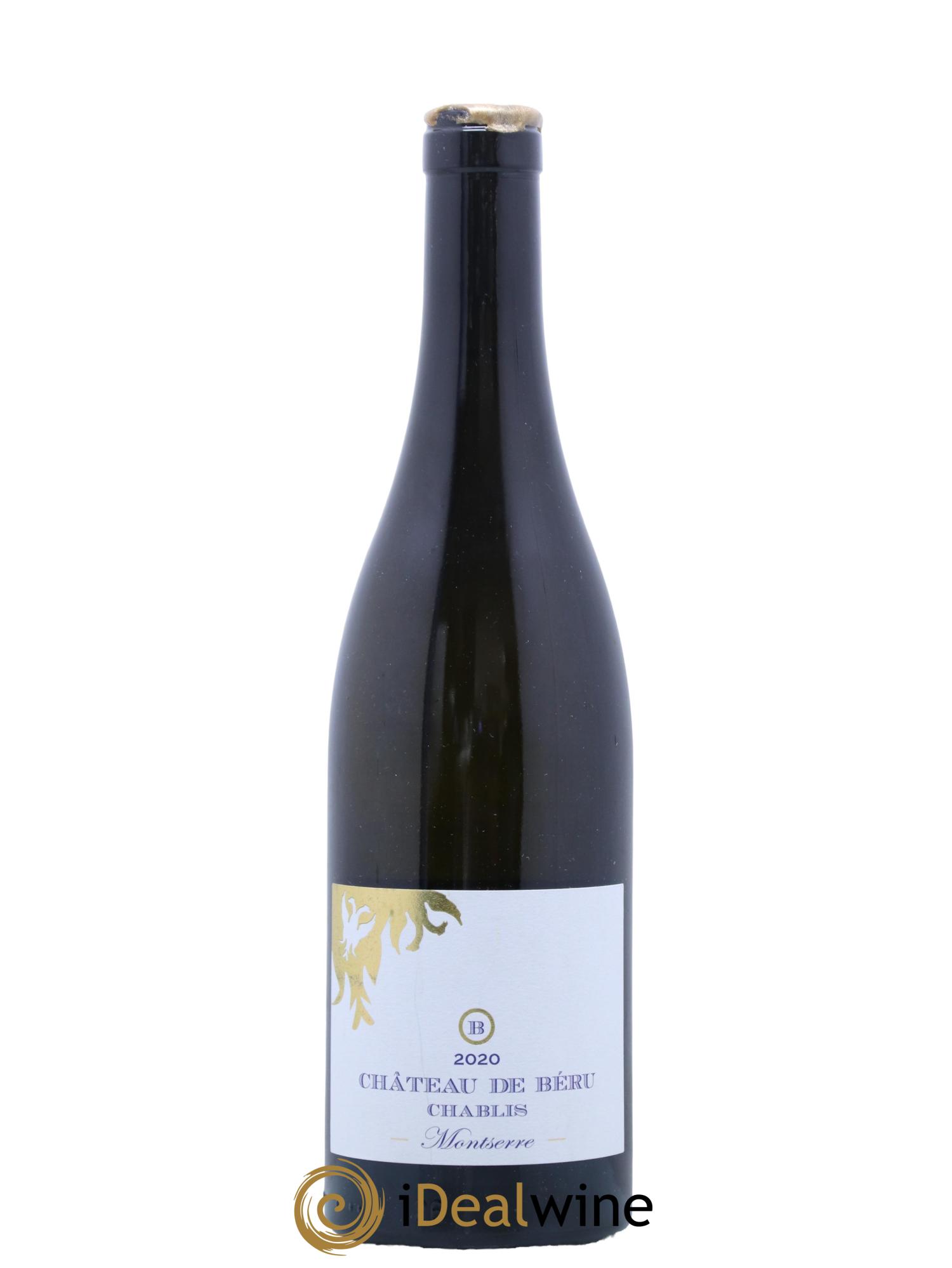 Chablis Montserre Château de Béru 2020 - Lot de 1 bouteille - 0
