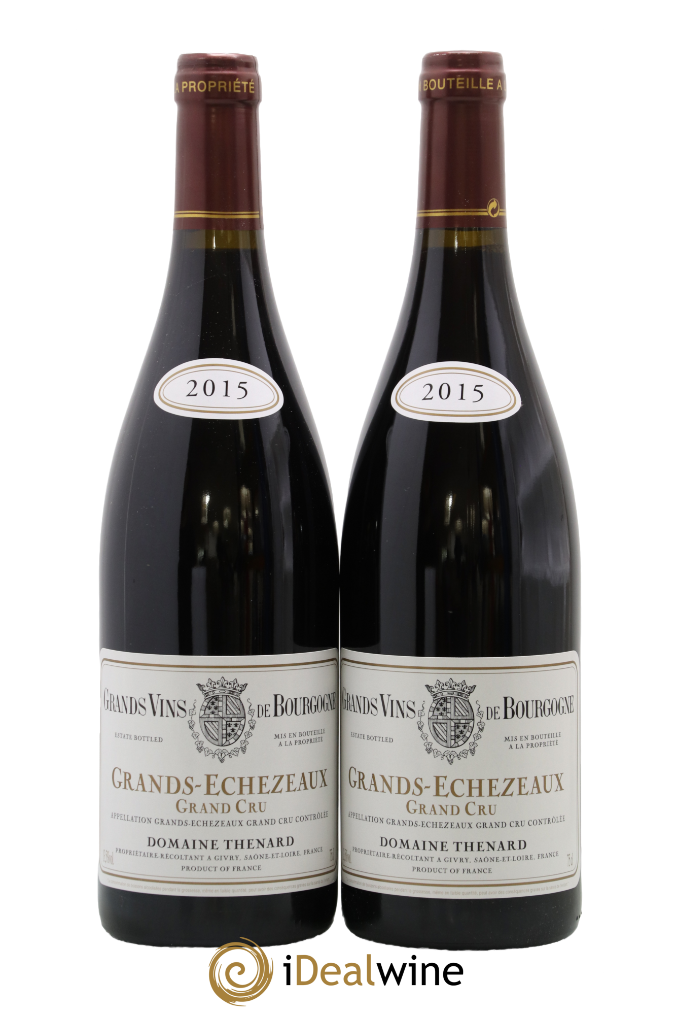 Grands-Echezeaux Grand Cru Baron Thenard (Domaine) 2015 - Lot de 2 bouteilles - 0