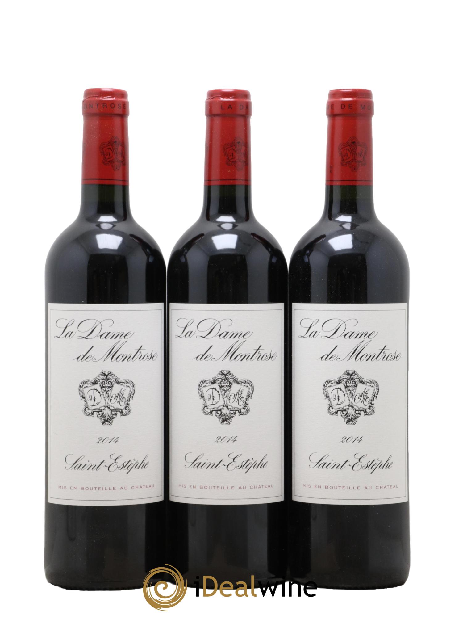 La Dame de Montrose Second Vin 2014 - Lotto di 6 bottiglie - 1