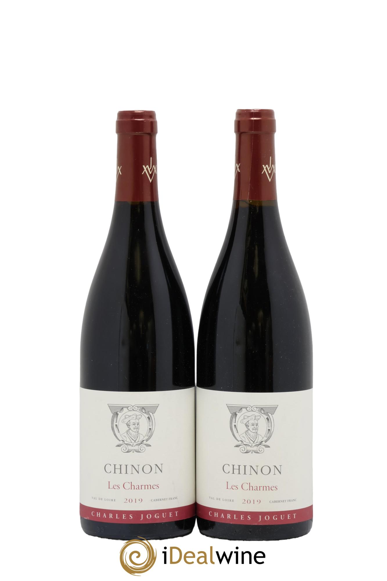 Chinon Les Charmes Charles Joguet 2019 - Lot of 2 bottles - 0