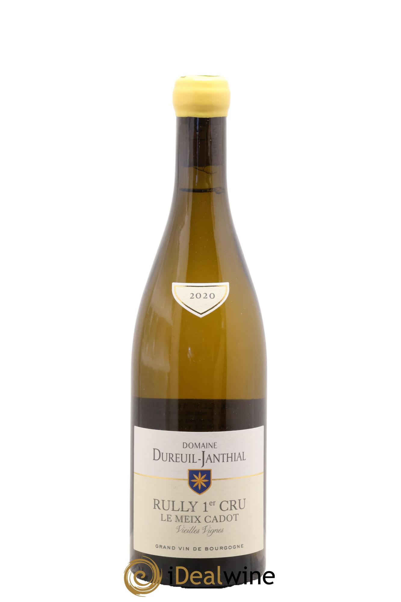 Rully 1er Cru Le Meix Cadot Vieilles Vignes Vincent Dureuil-Janthial 2020 - Posten von 1 Flasche - 0