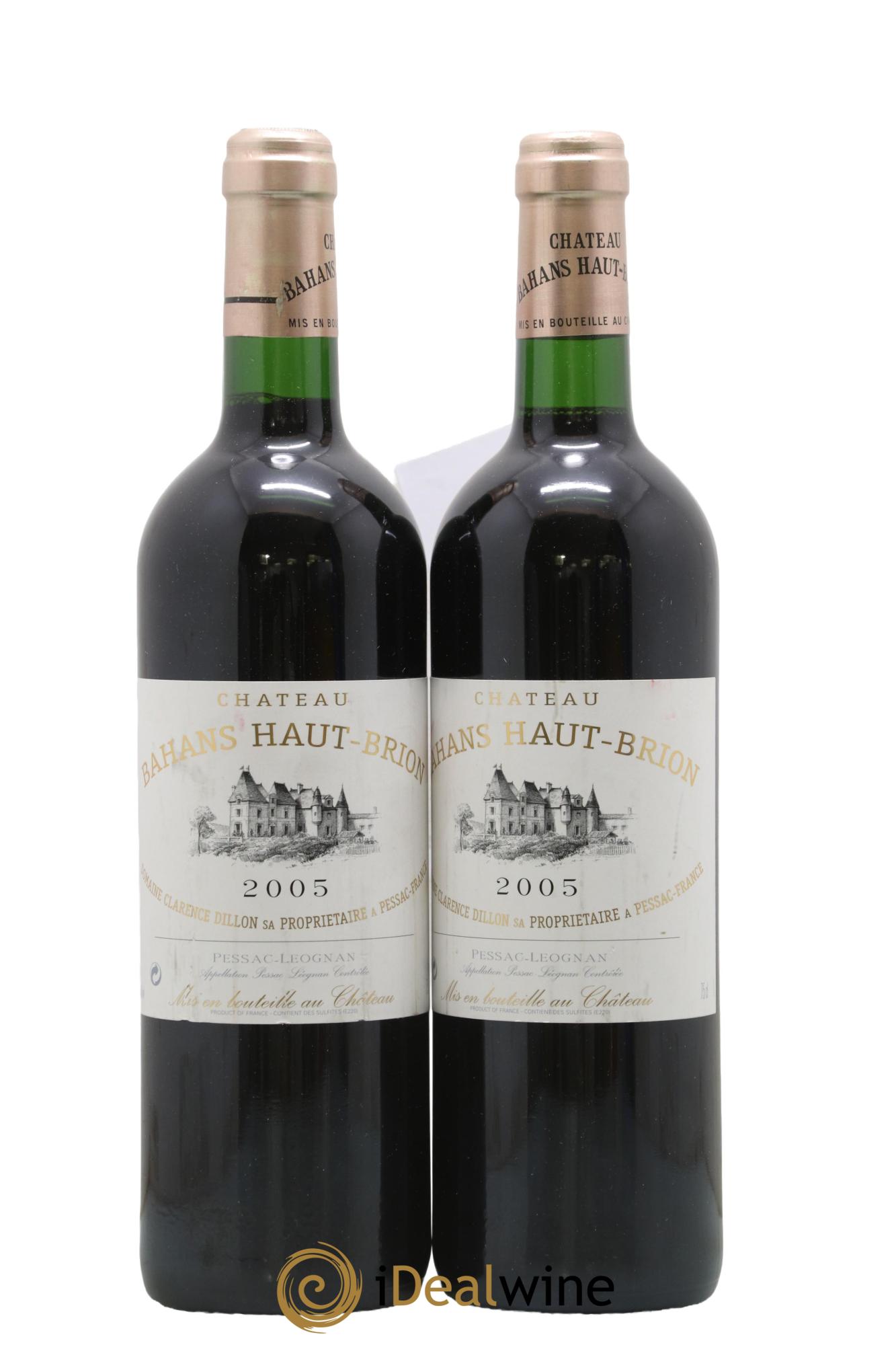 Clarence (Bahans) de Haut-Brion Second Vin 2005 - Lot de 2 bouteilles - 0