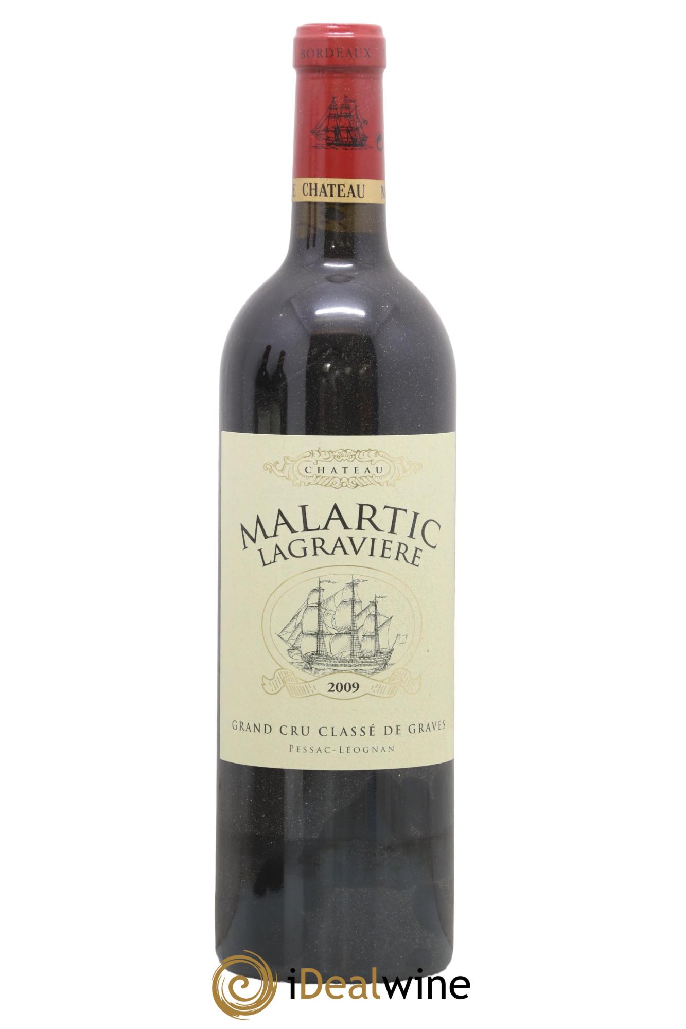 Château Malartic-Lagravière Cru Classé de Graves 2009 - Lot de 1 bouteille - 0