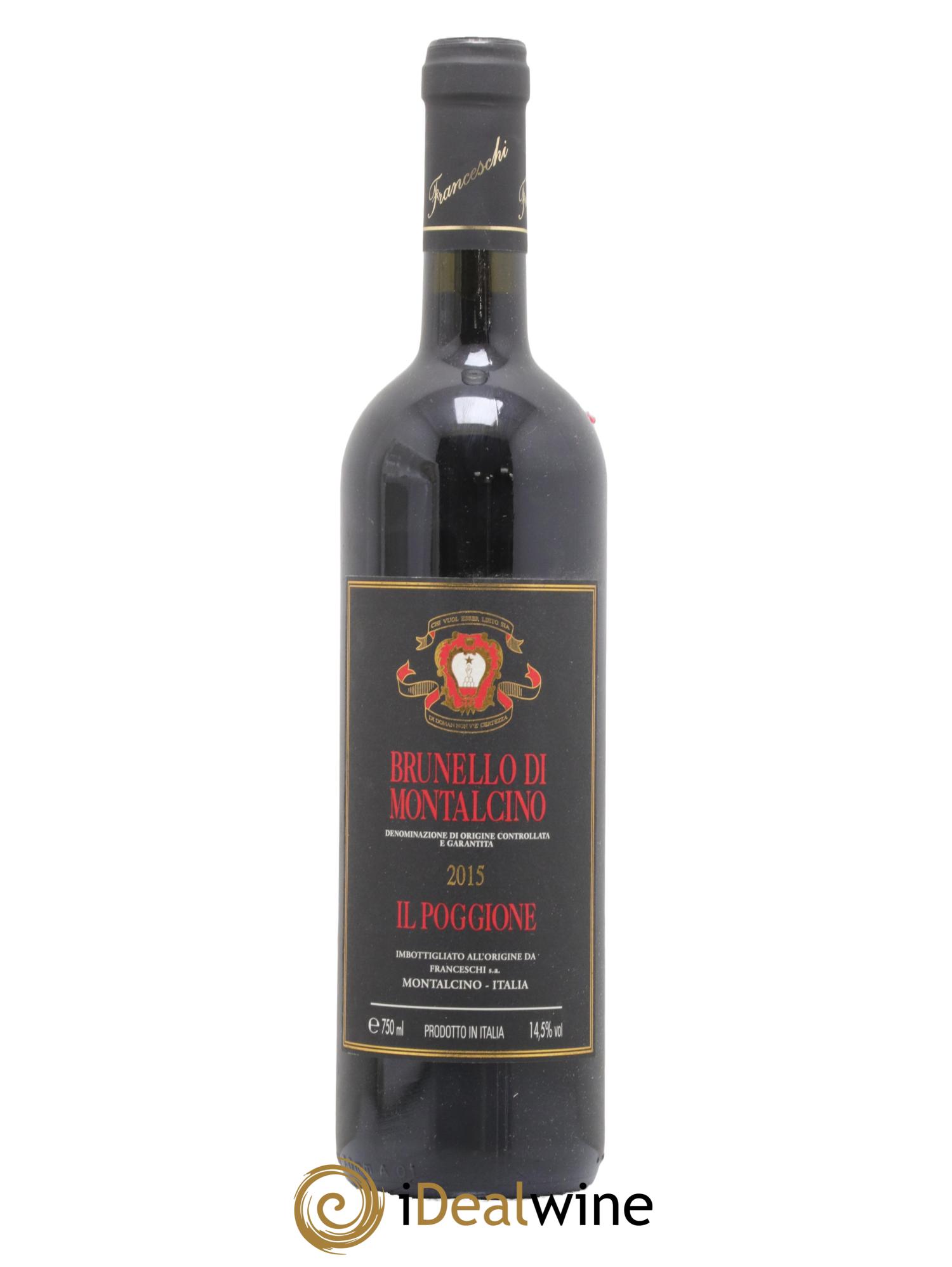 Brunello di Montalcino DOCG Il Poggione Lavinio Franceschi 2015 - Lot de 1 bouteille - 0
