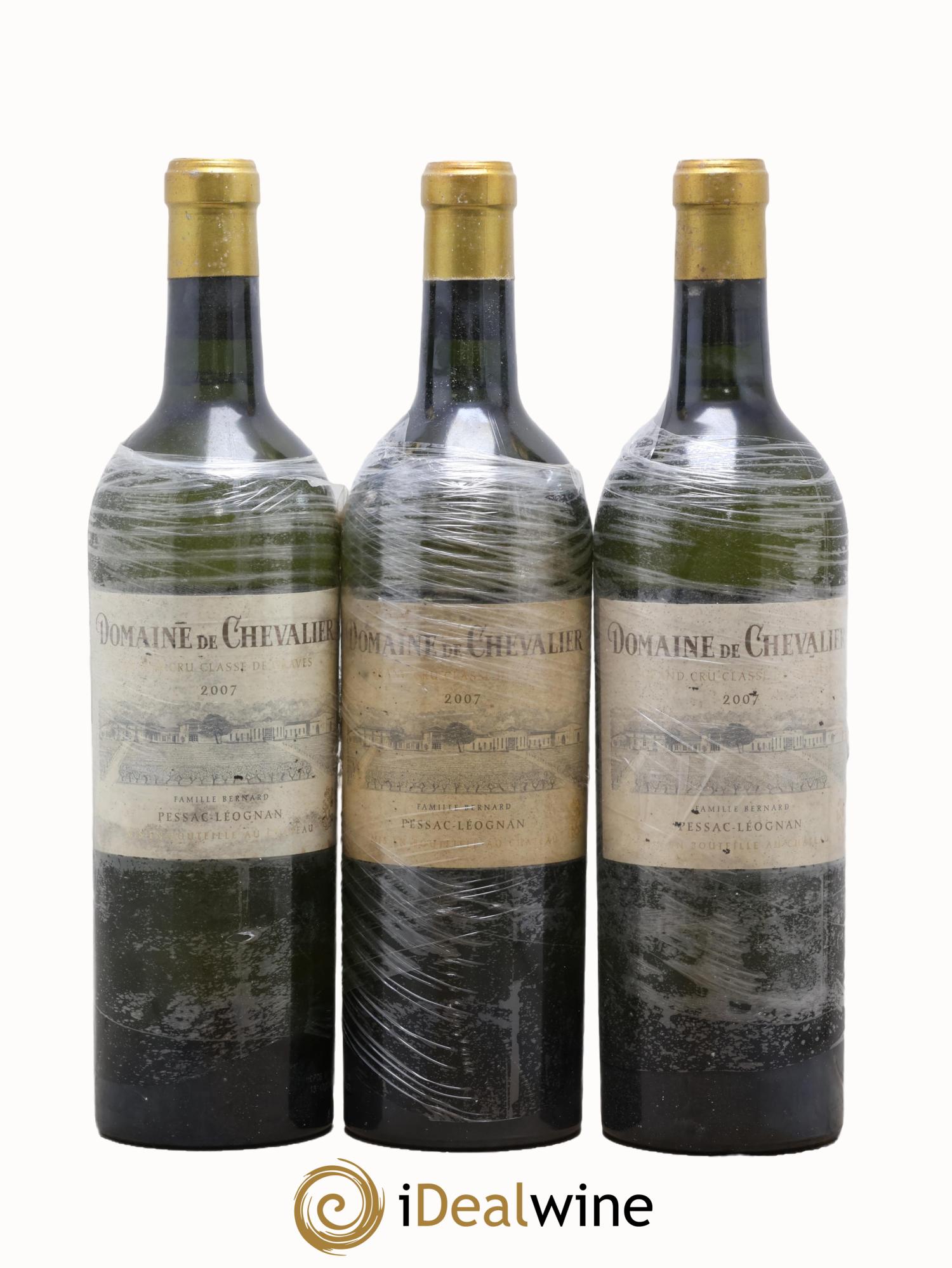 Domaine de Chevalier Cru Classé de Graves 2007 - Posten von 3 Flaschen - 0