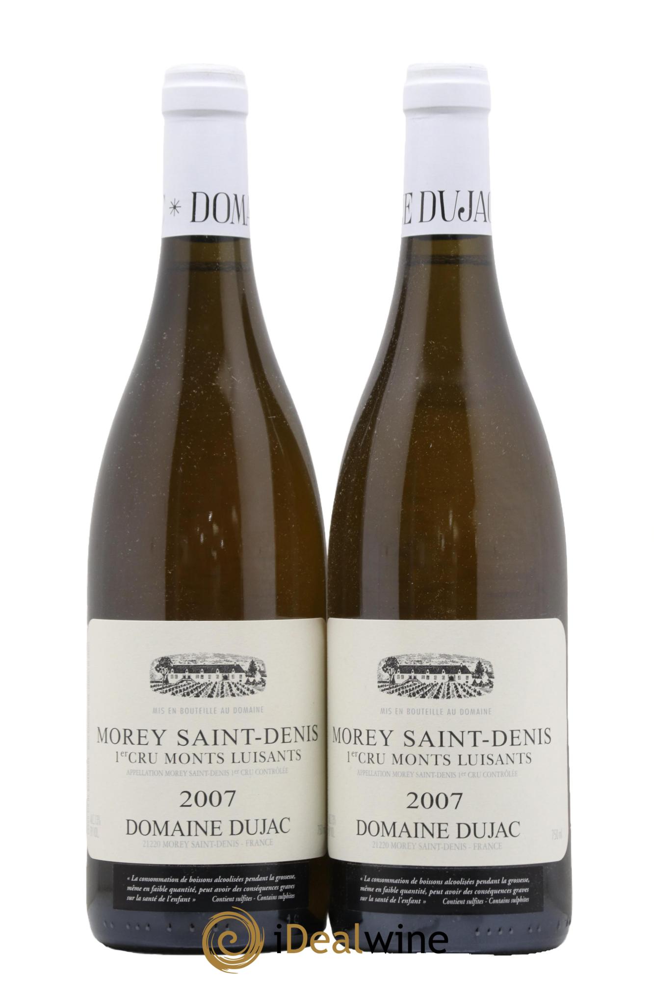 Morey-Saint-Denis 1er Cru Monts Luisants Dujac (Domaine) 2007 - Lot de 2 bouteilles - 0