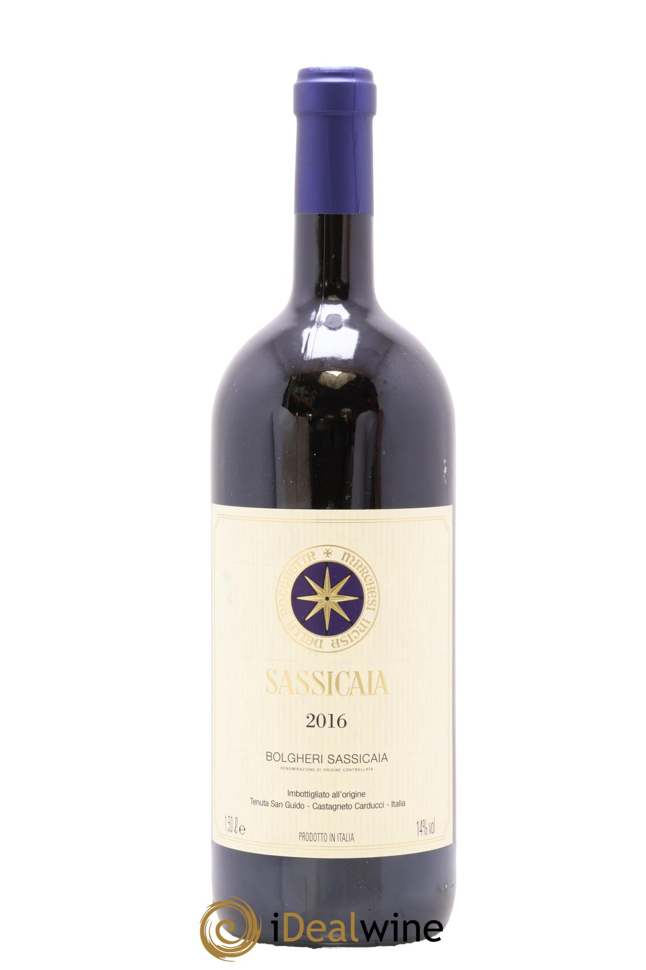 Bolgheri DOC Sassicaia Tenuta San Guido 2016 - Lot de 1 magnum - 0