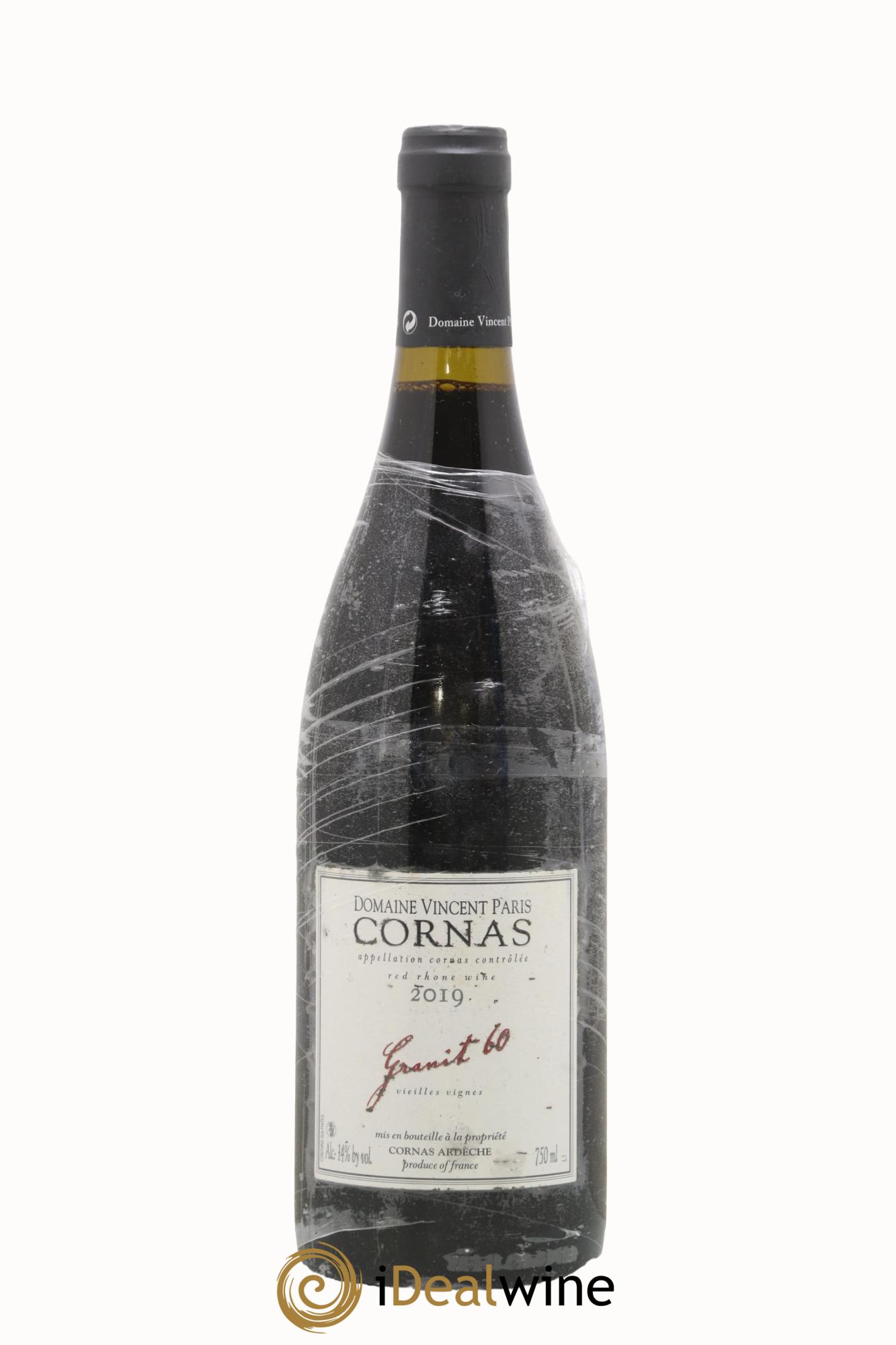 Cornas Granit 60 Vieilles Vignes Vincent Paris 2019 - Lotto di 1 bottiglia - 0