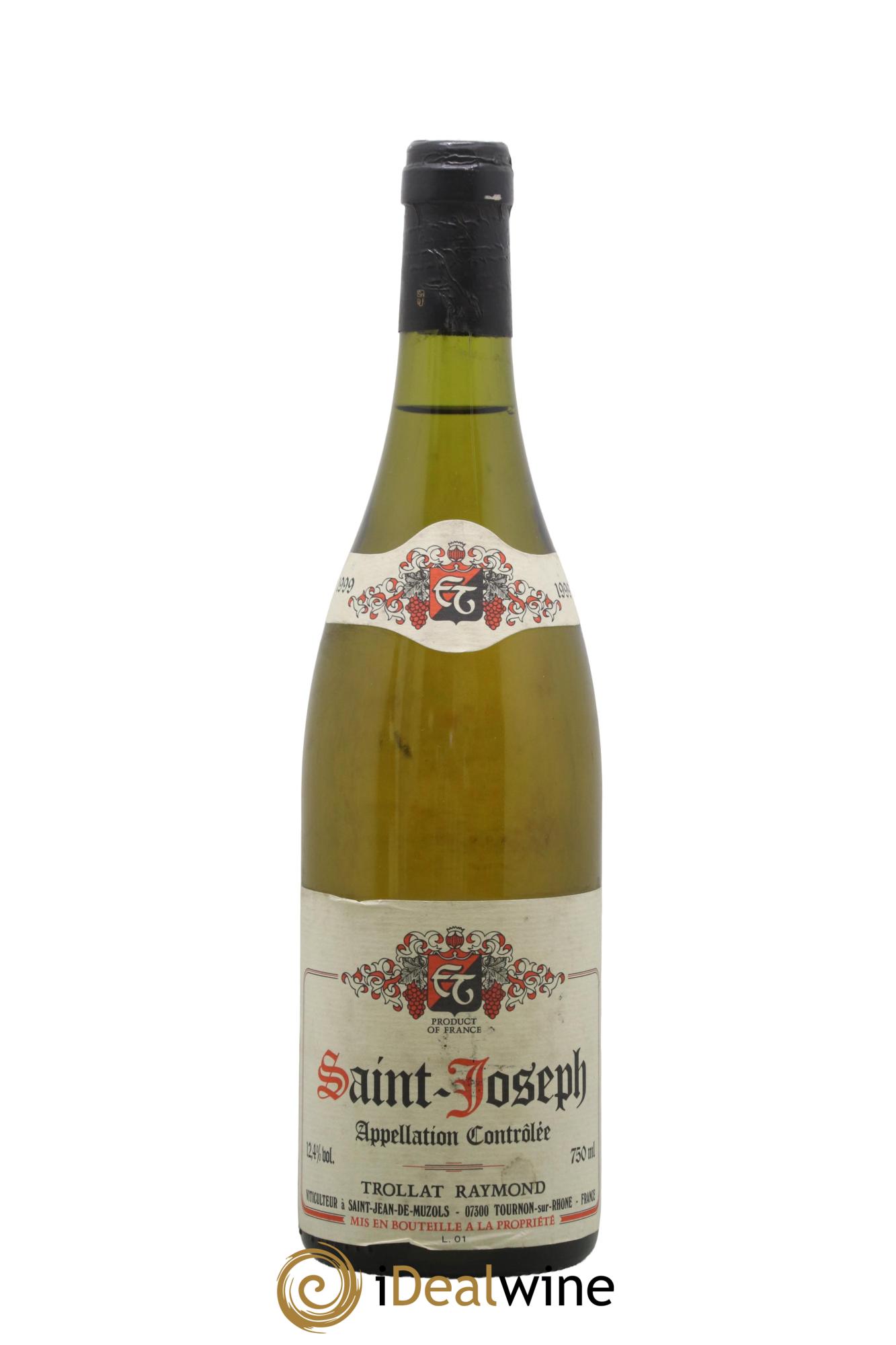 Saint-Joseph Raymond Trollat 1999 - Lot de 1 bouteille - 0