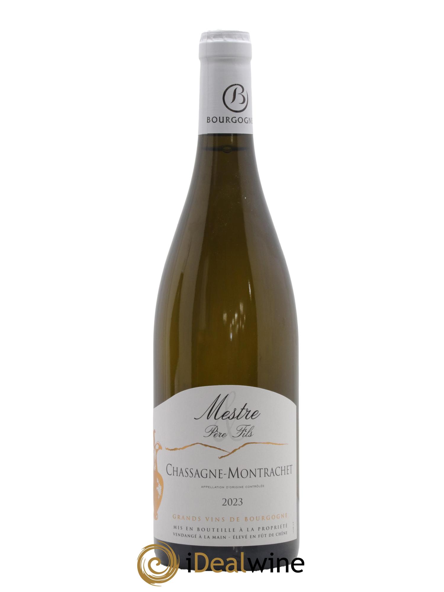 Chassagne-Montrachet Mestre Père Et Fils 2023 - Lot de 1 bouteille - 0