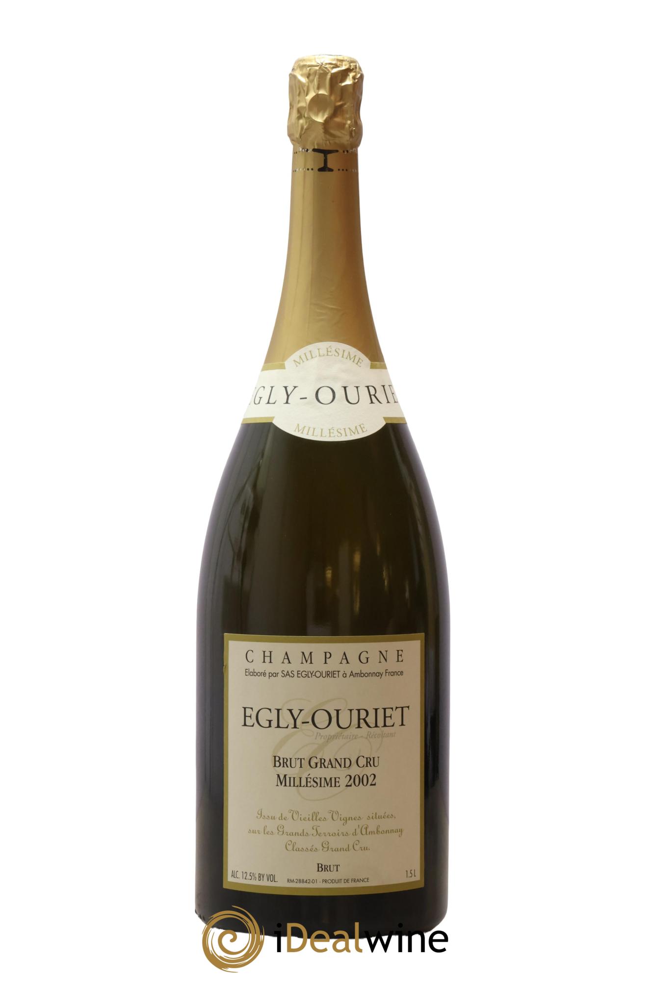 Ambonnay Vieilles Vignes Brut Millésimé Egly-Ouriet 2002 - Posten von 1 Magnum - 1