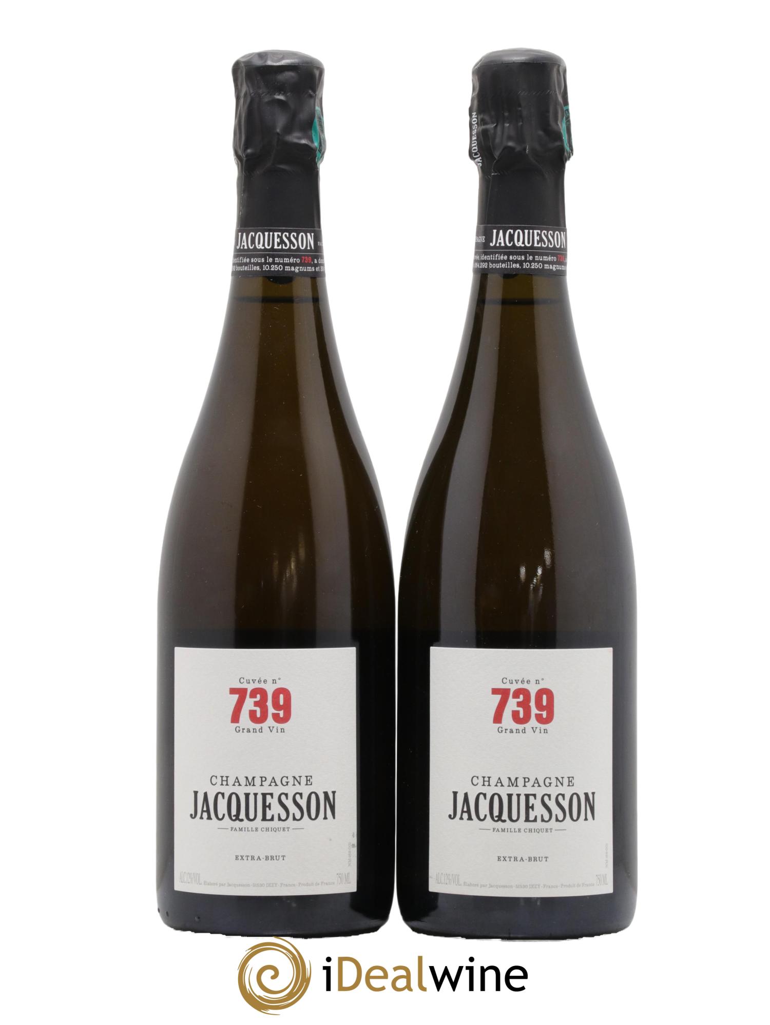 Cuvée 739 Jacquesson - Lot de 2 bouteilles - 0