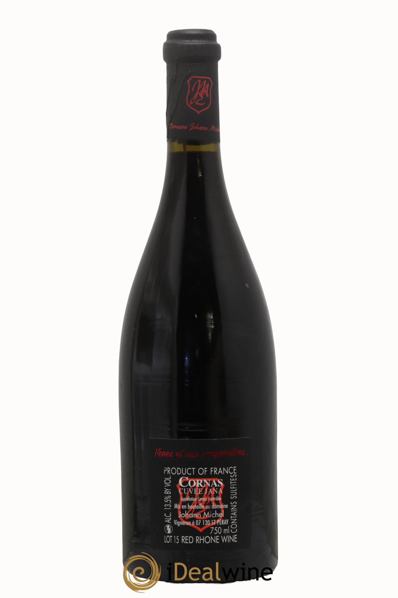 Cornas Johann Michel Cuvée Jana 2015 - Lot de 1 bouteille - 1