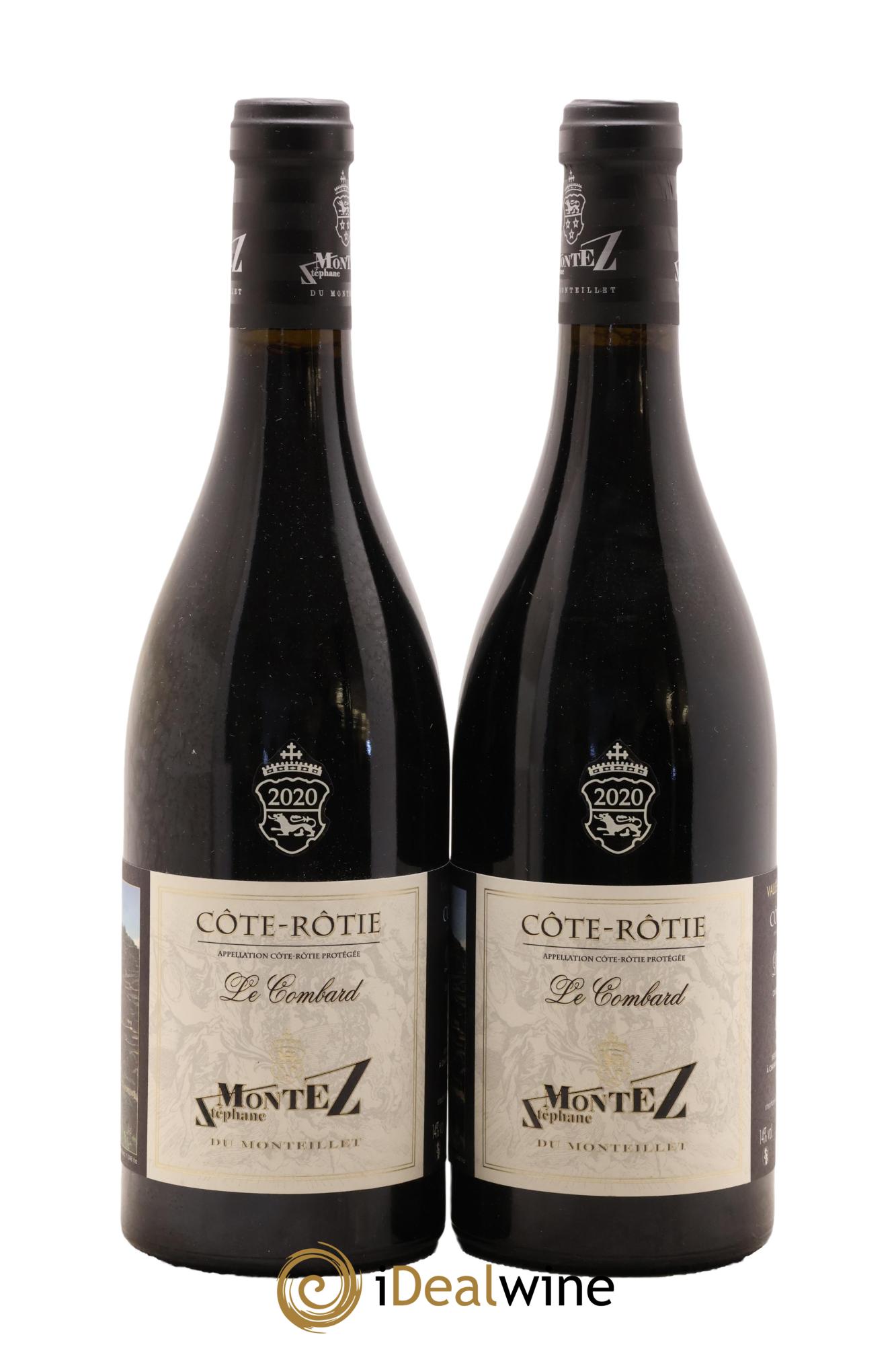 Côte-Rôtie Le Combard Domaine du Monteillet 2020 - Lot de 2 bouteilles - 0