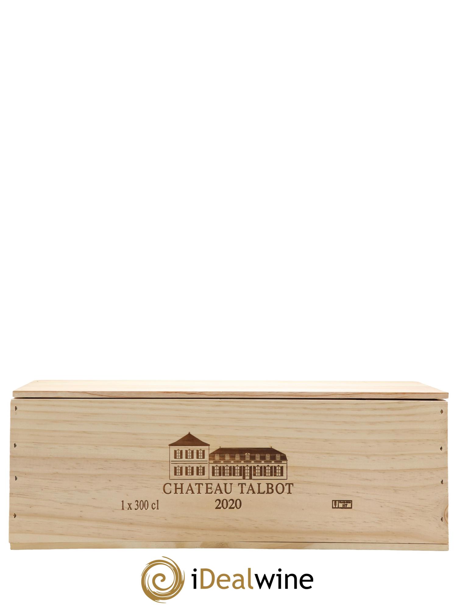 Château Talbot 4ème Grand Cru Classé 2020 - Lot of 1 double magnum - 2