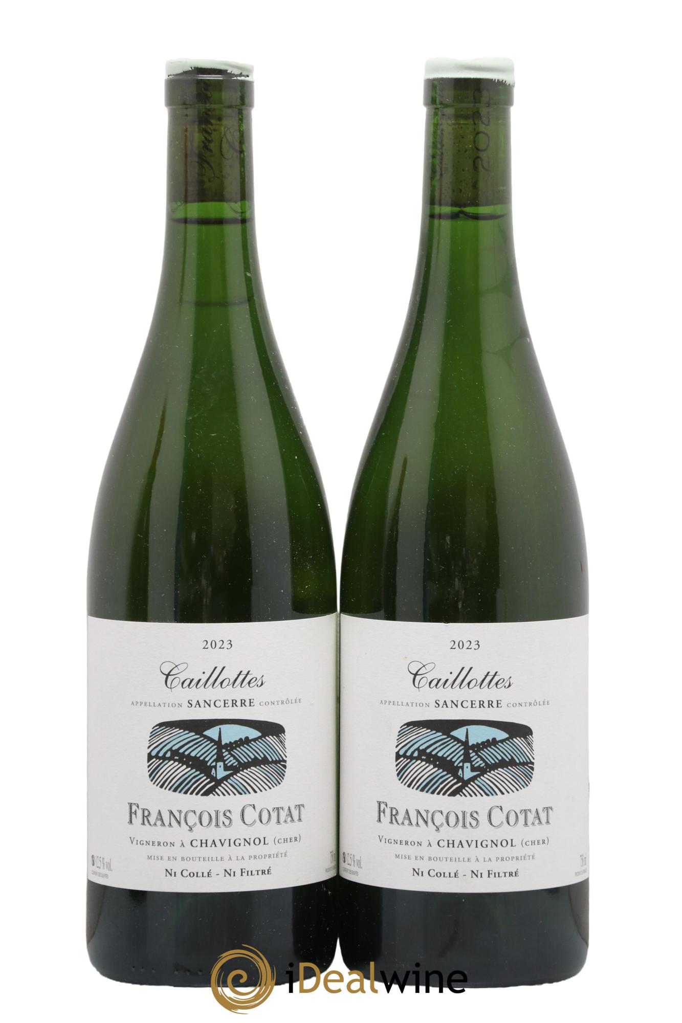 Sancerre Les Caillottes François Cotat 2023 - Lotto di 2 bottiglie - 0