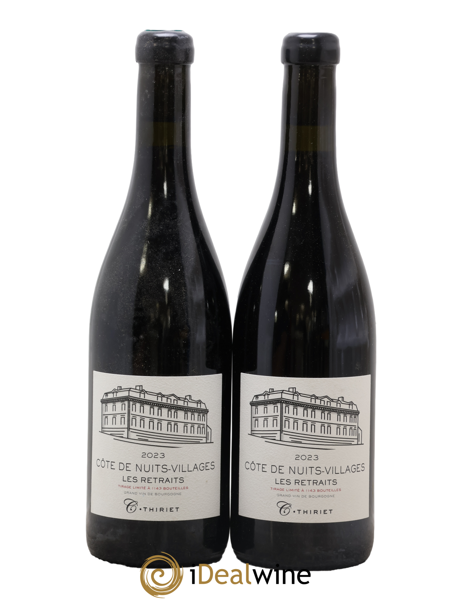 Côte de Nuits-Villages Les Retraits Maison Thiriet 2023 - Posten von 2 Flaschen - 0