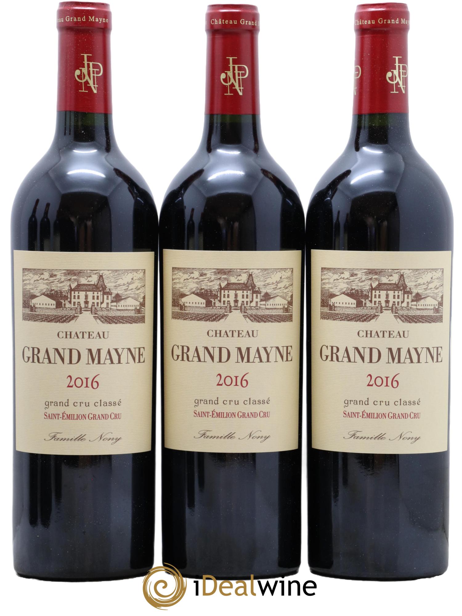 Château Grand Mayne Grand Cru Classé  2016 - Lotto di 6 bottiglie - 2