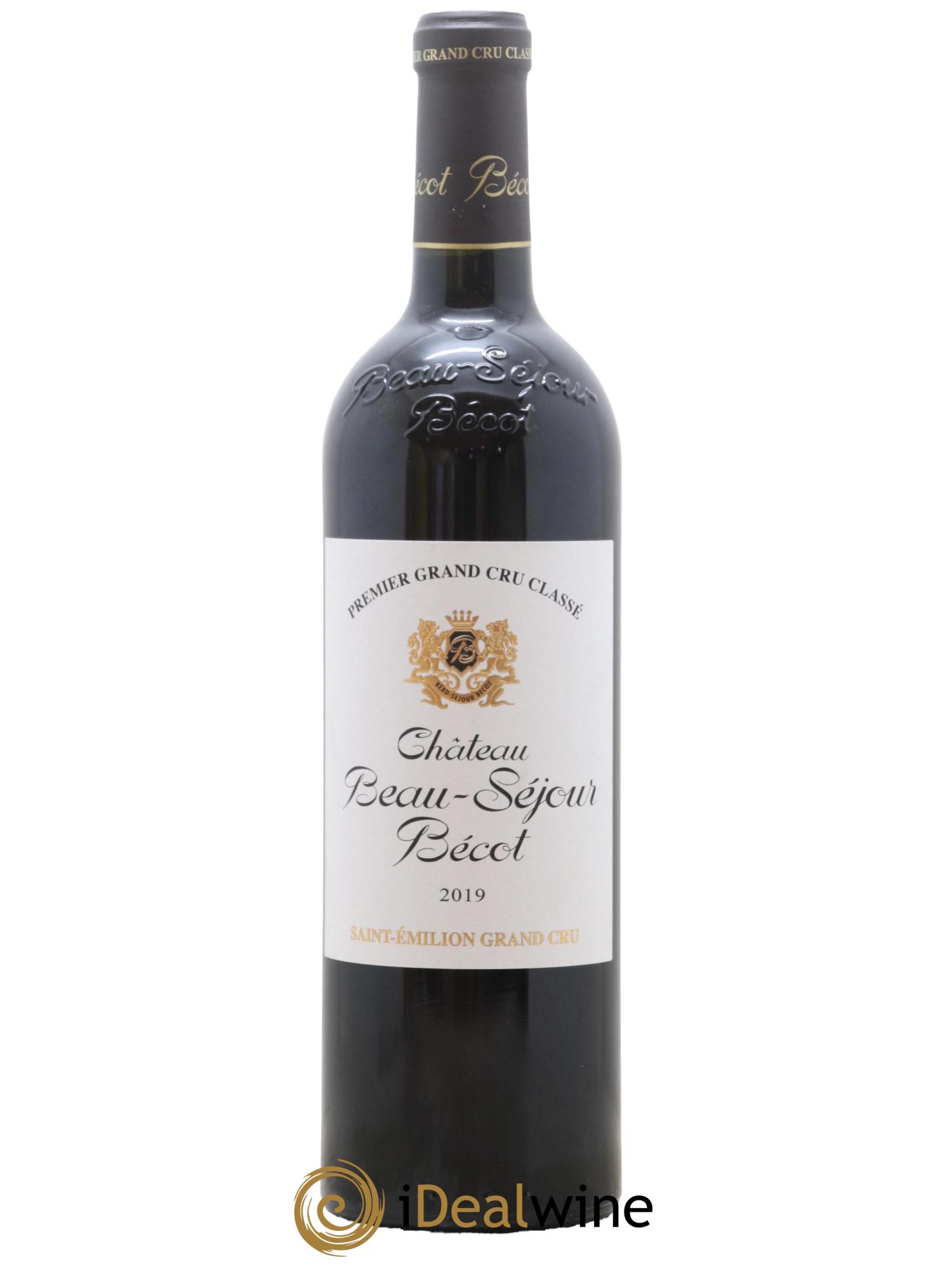 Château Beau-Séjour Bécot 1er Grand Cru Classé B 2019 - Lot de 1 bouteille - 0