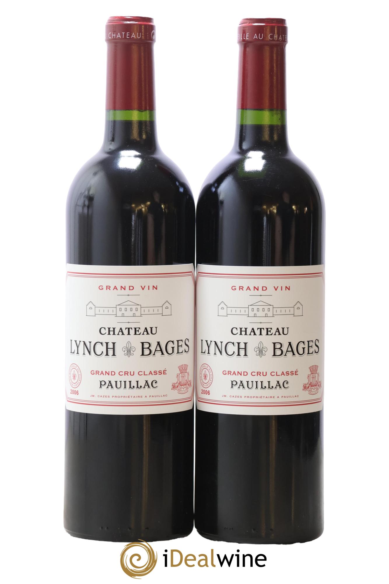 Château Lynch Bages 5ème Grand Cru Classé 2006 - Lotto di 2 bottiglie - 0
