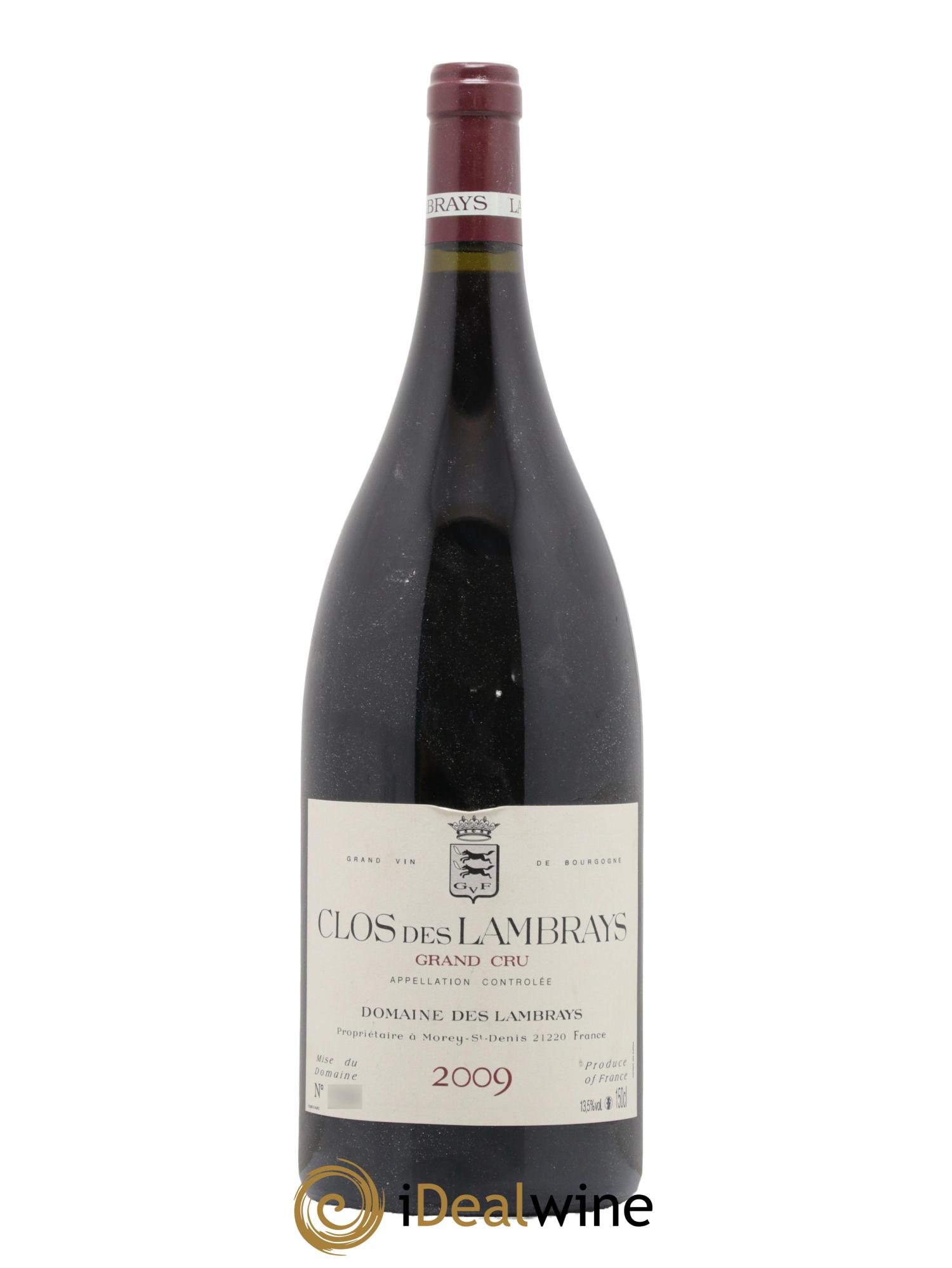 Clos des Lambrays Grand Cru Domaine des Lambrays 2009 - Lot de 1 magnum - 0