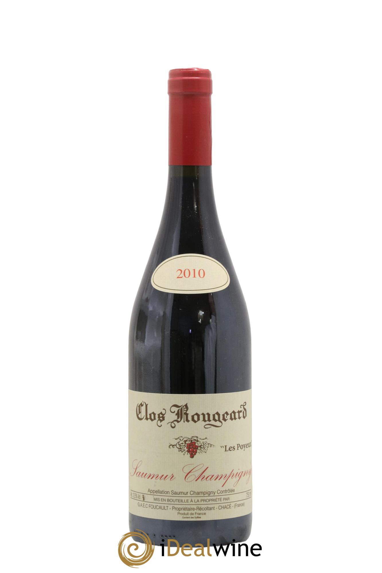 Saumur-Champigny Les Poyeux Clos Rougeard 2010 - Lot de 1 bouteille - 0