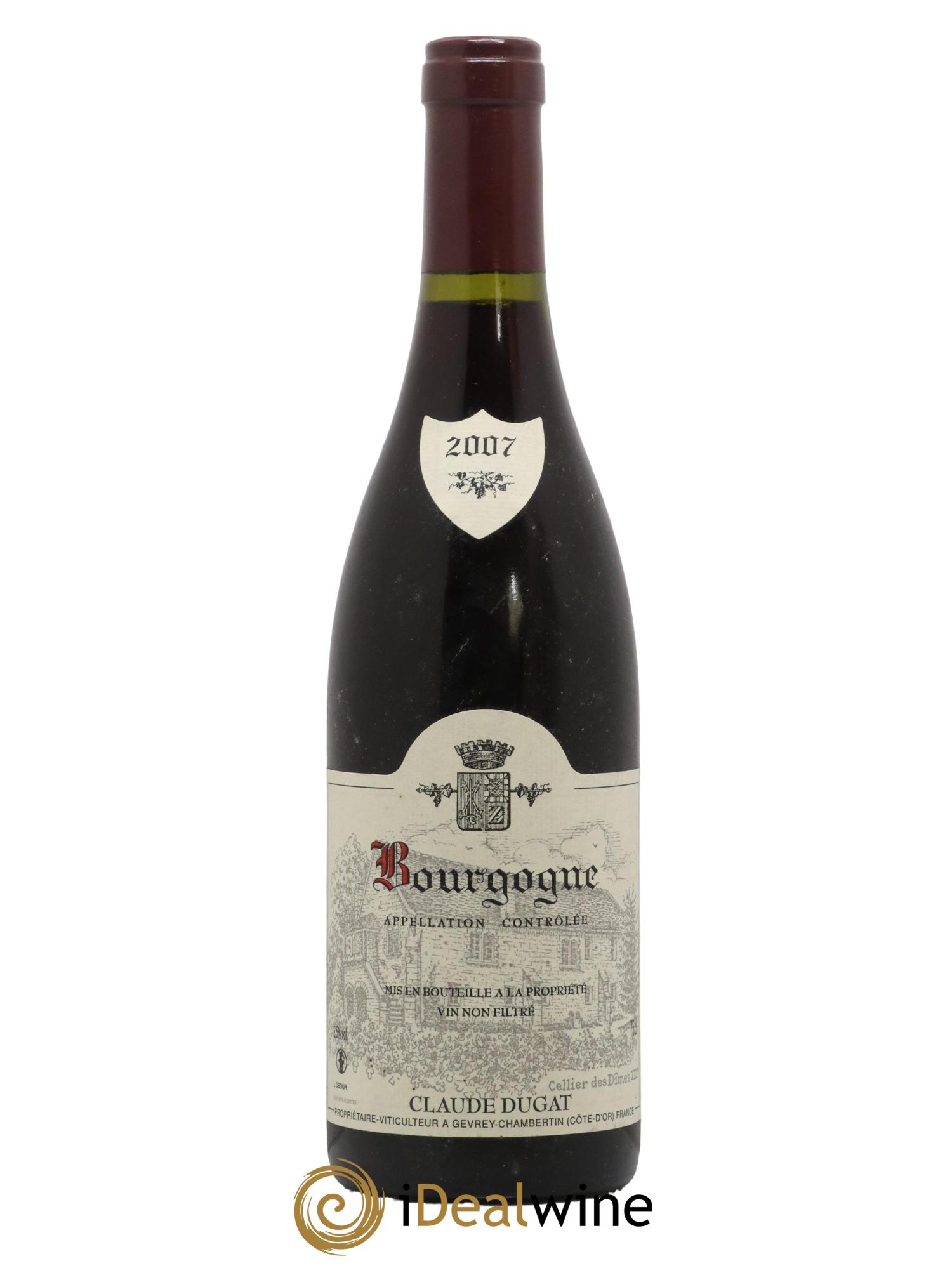 Bourgogne Claude Dugat 2007 - Lot de 1 bouteille - 0