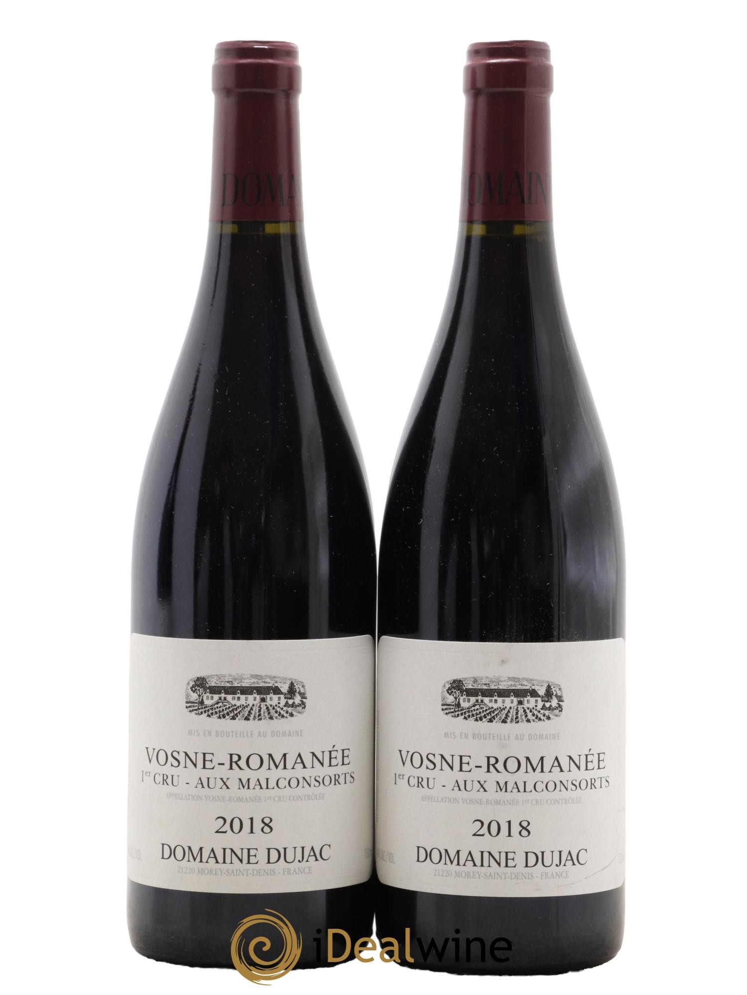 Vosne-Romanée 1er Cru Aux Malconsorts Dujac (Domaine) 2018 - Lot de 2 bouteilles - 0