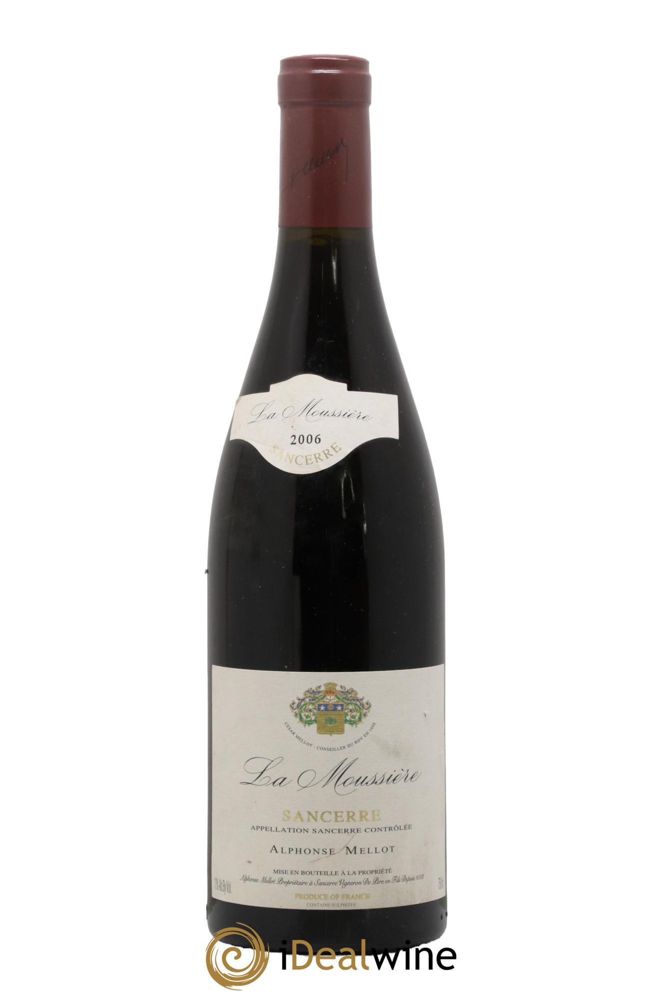 Sancerre La Moussière Alphonse Mellot 2006 - Lotto di 1 bottiglia - 0