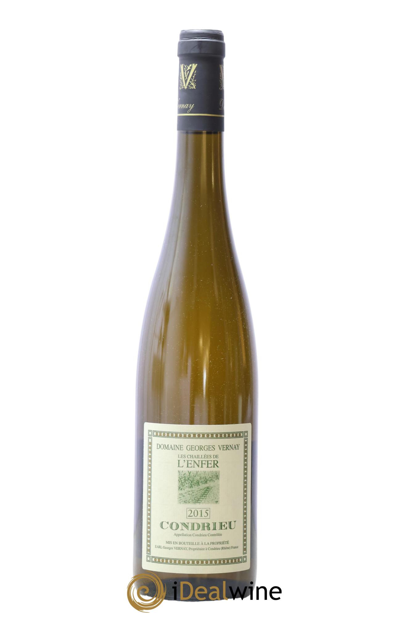 Condrieu Les Chaillées de l'Enfer Georges Vernay 2015 - Lot de 1 bouteille - 0