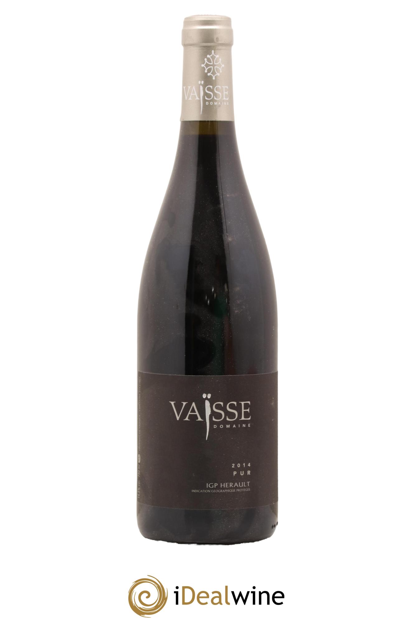 Pays d'Hérault Pur Vaisse (Domaine) 2014 - Lot de 1 bouteille - 0
