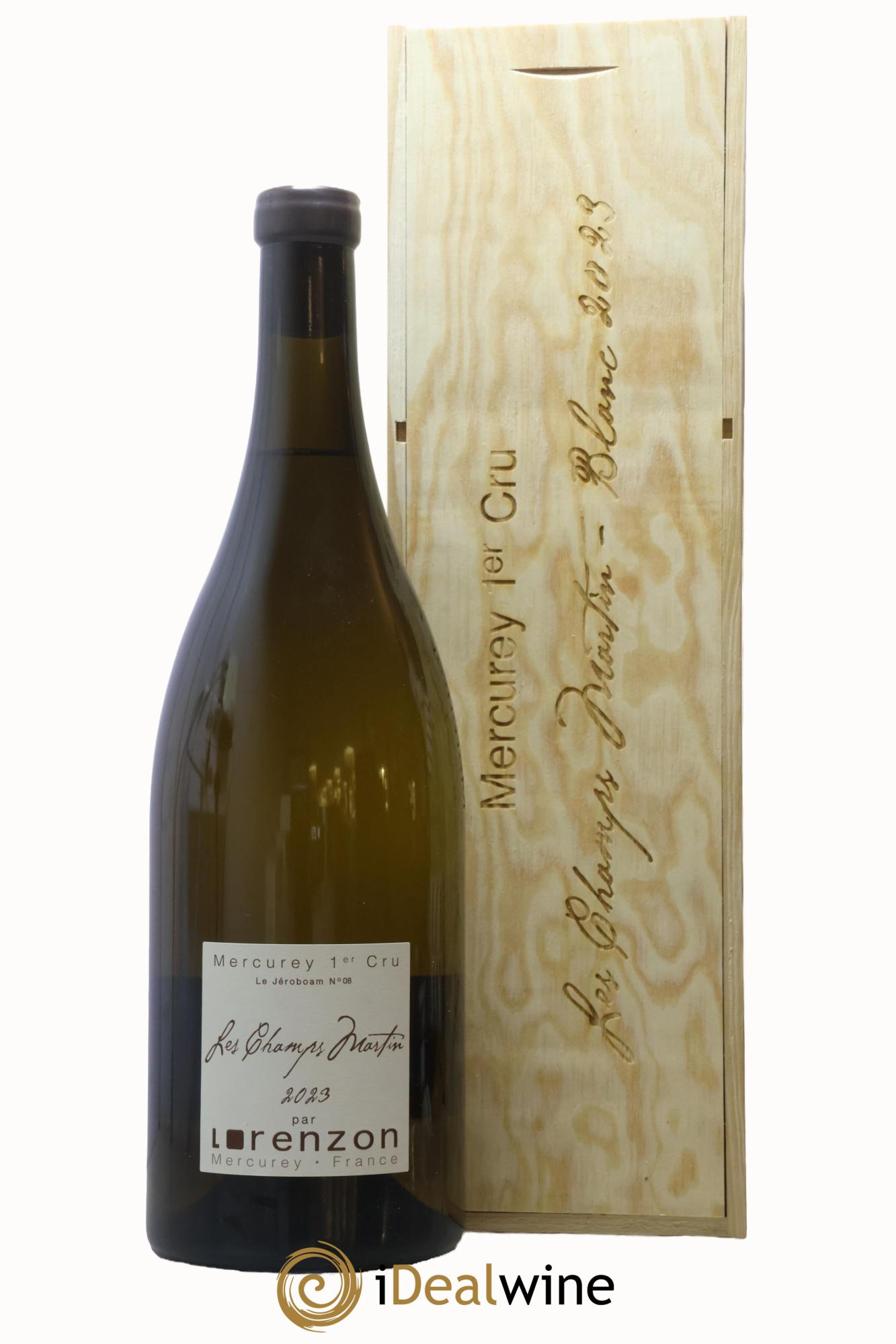 Mercurey 1er Cru Les Champs Martin Bruno Lorenzon  2023 - Lot de 1 double magnum - 0