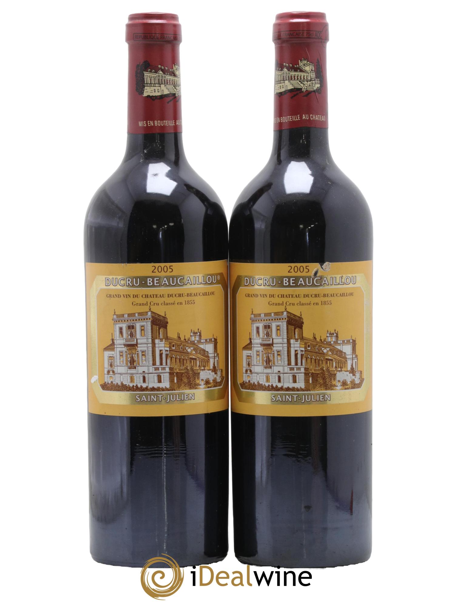 Château Ducru Beaucaillou 2ème Grand Cru Classé 2005 - Lot of 2 bottles - 0