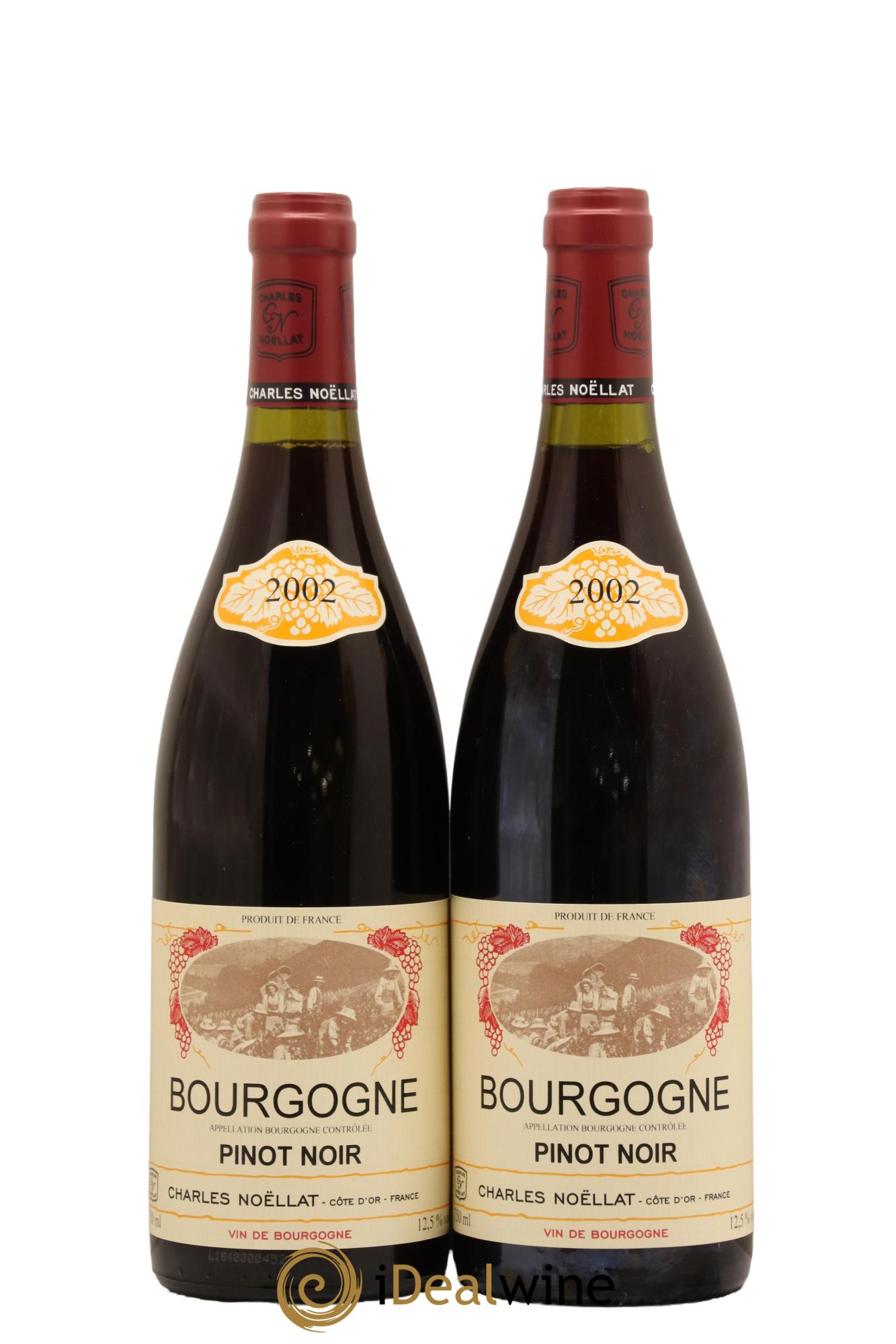 Bourgogne Domaine Charles Noellat 2002 - Lot de 2 bouteilles - 0