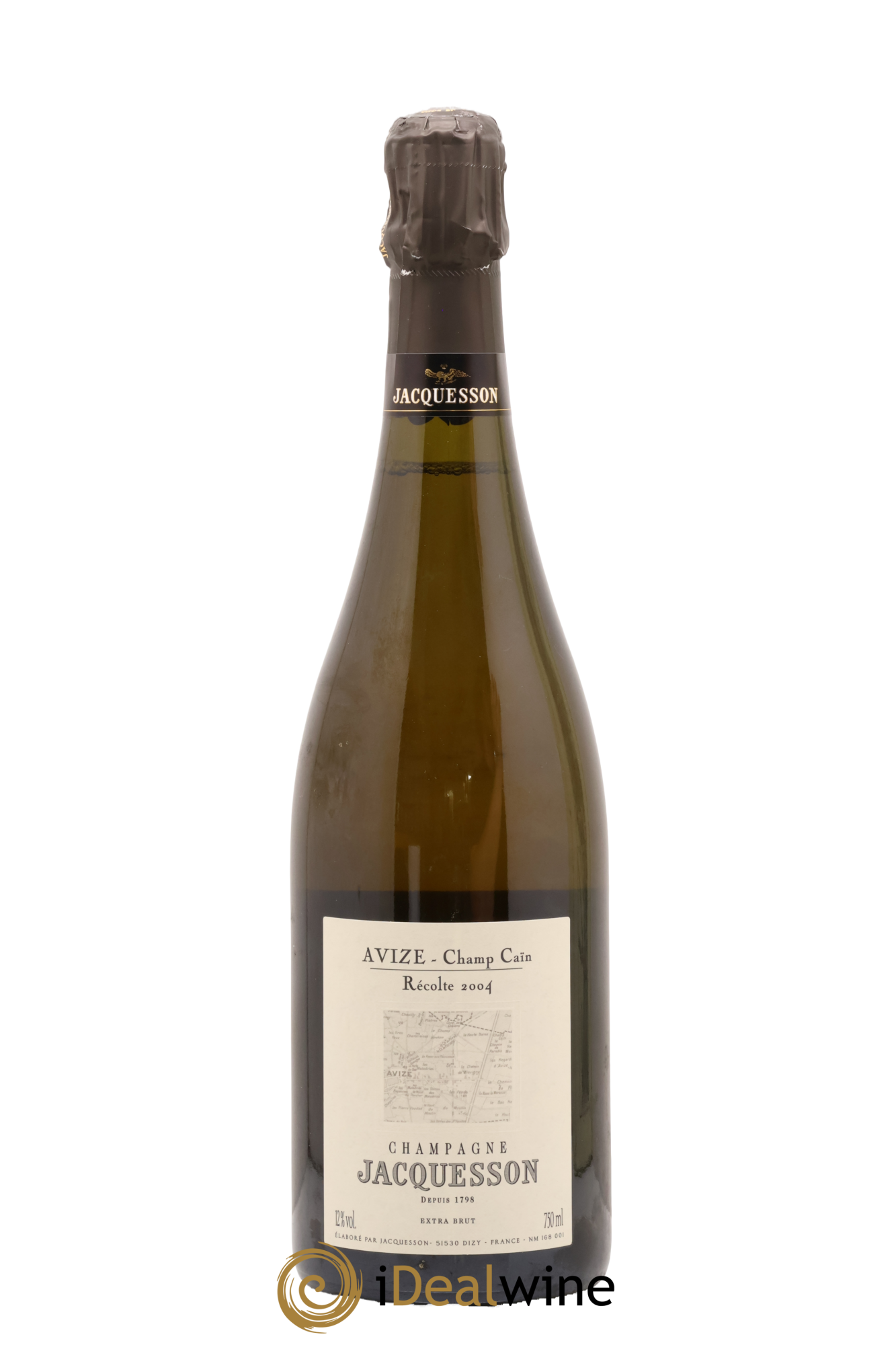 Avize Champ Caïn Extra-Brut Jacquesson 2004 - Lot de 1 bouteille - 1