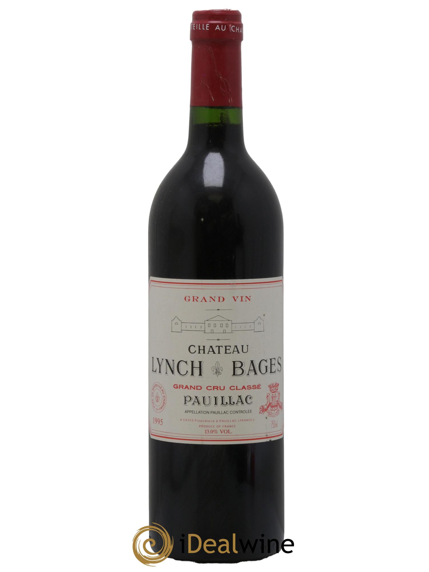 Château Lynch Bages 5ème Grand Cru Classé 1995 - Posten von 1 Flasche - 0