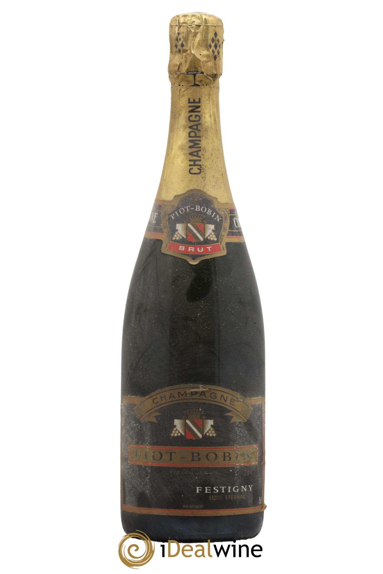 Champagne Brut Piot Bobin - Lot de 1 bouteille - 0