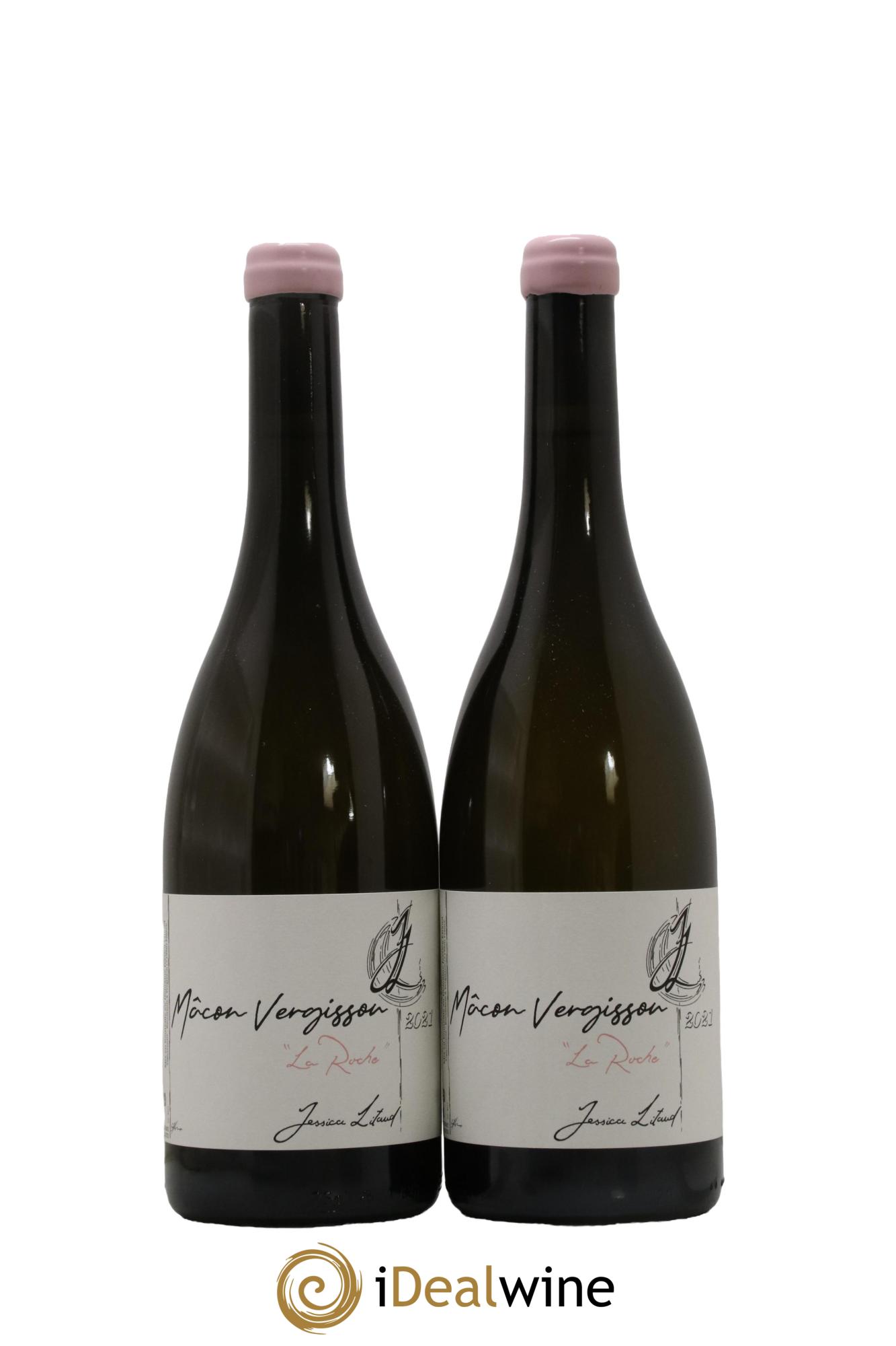 Mâcon-Vergisson La Roche Jessica Litaud 2021 - Lot of 2 bottles - 0