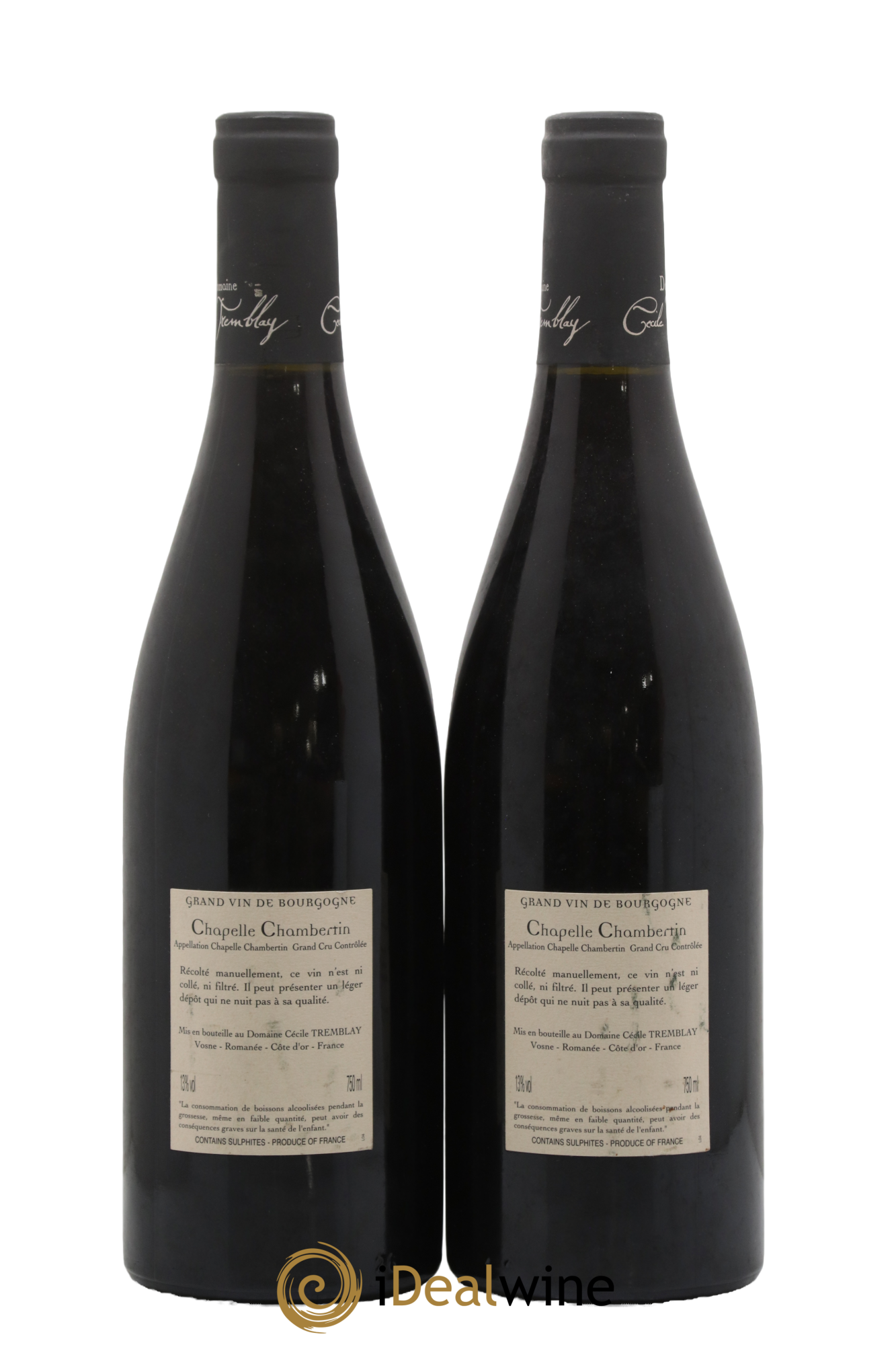 Chapelle-Chambertin Grand Cru Cécile Tremblay 2011 - Lotto di 2 bottiglie - 1