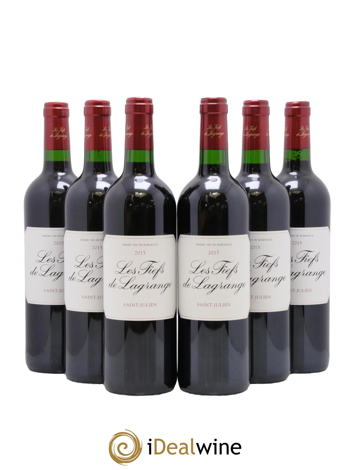 Les Fiefs de Lagrange Second Vin 2015 - Lot de 6 bouteilles - 0