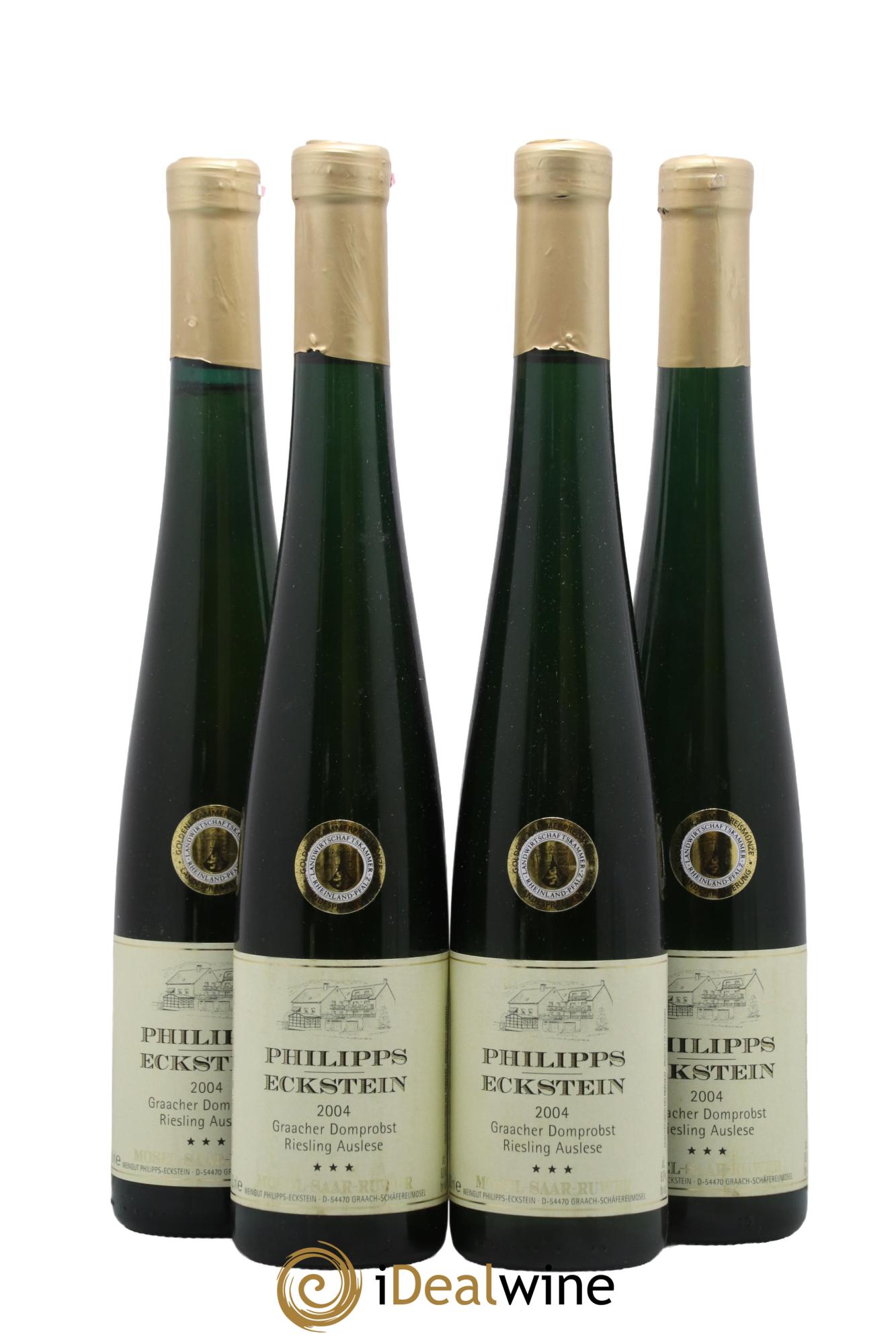 Allemagne Graacher Domprobst Auslese Philipps Eckstein 2004 - Lot de 4 format 50cls - 0