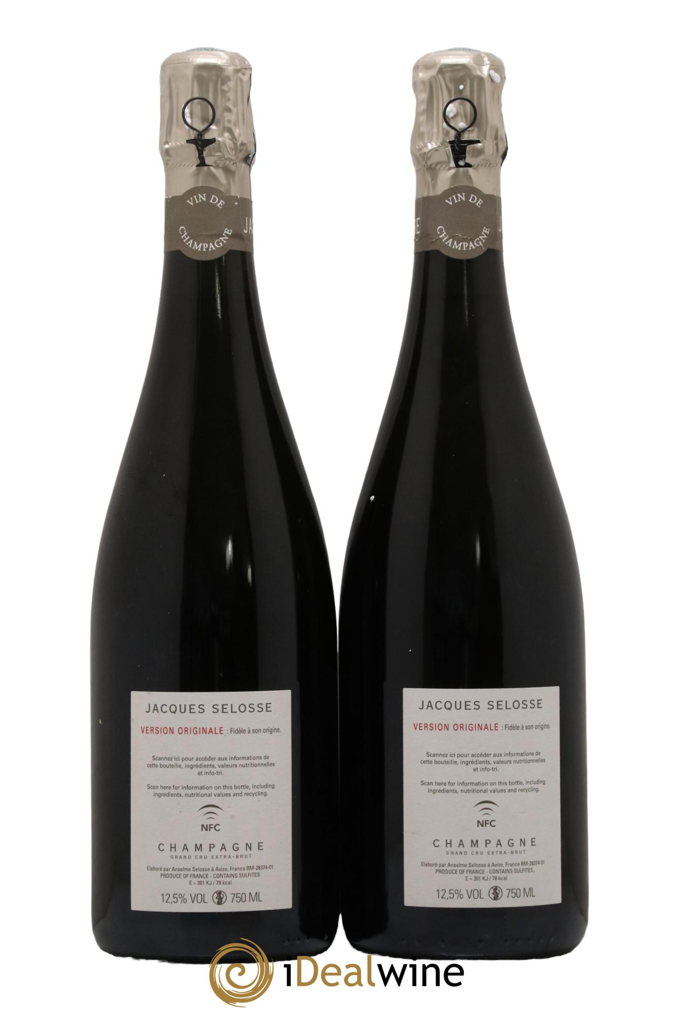 Version Originale Jacques Selosse - Posten von 2 Flaschen - 1