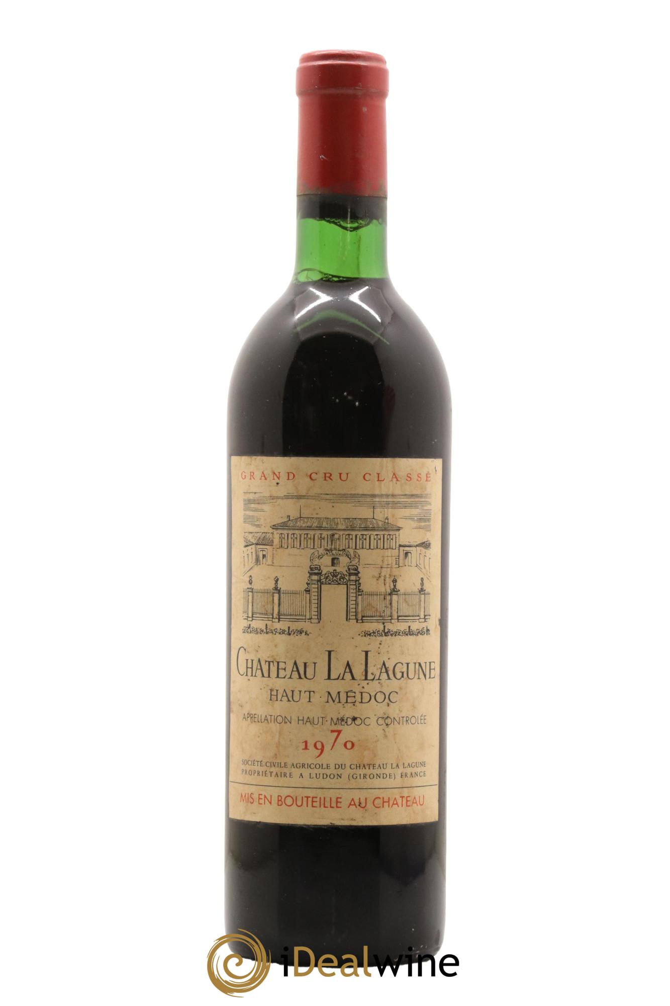 Château la Lagune 3ème Grand Cru Classé 1970 - Lot de 1 bouteille - 0