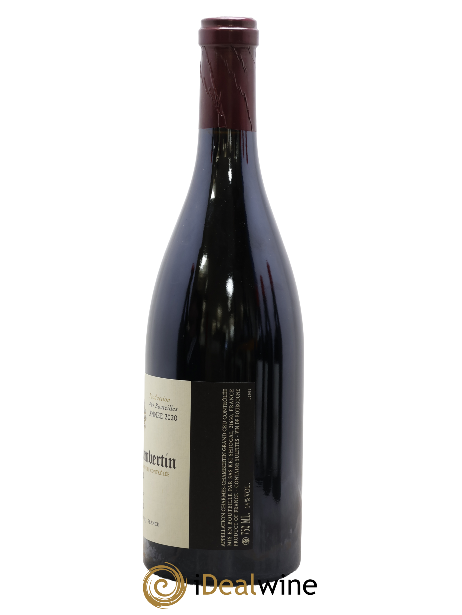 Charmes-Chambertin Grand Cru Kei Shiogai 2020 - Lot of 1 bottle - 1
