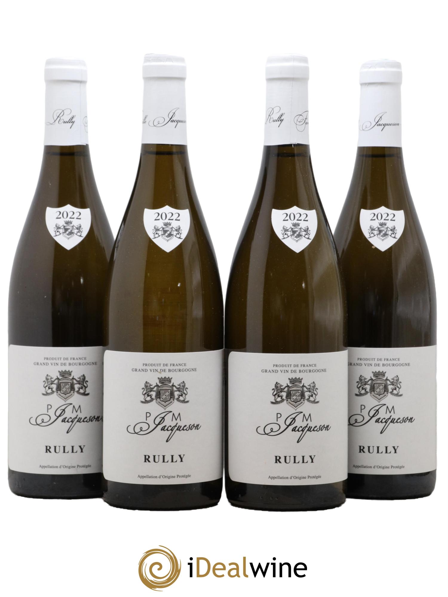 Rully Village Domaine Jacquesson 2022 - Posten von 4 Flaschen - 0