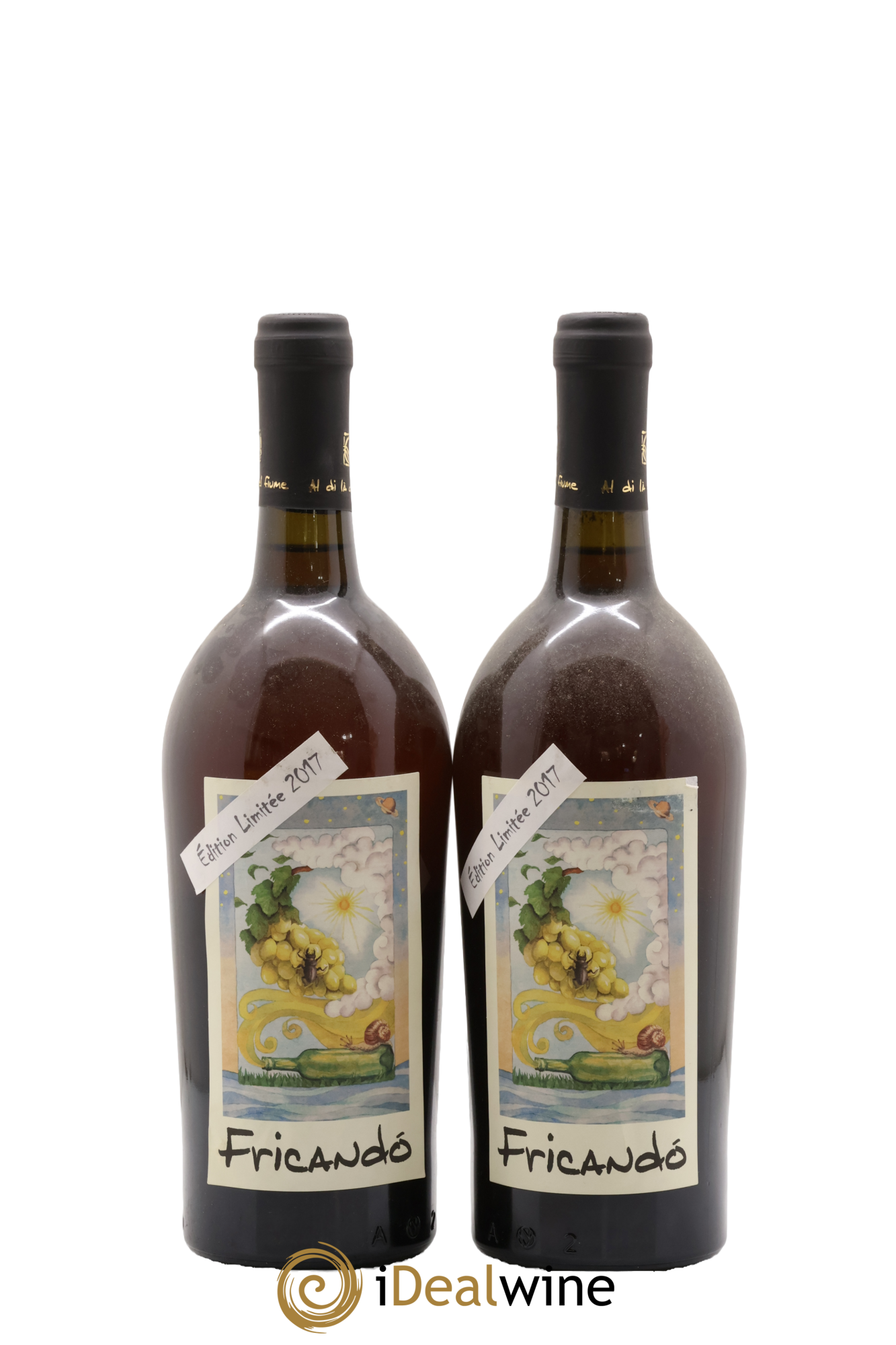 Italie IGT Bianco Emilia Fricandò Azienda Agricola Al di là del fiume 2017 - Posten von 2 Flaschen - 0