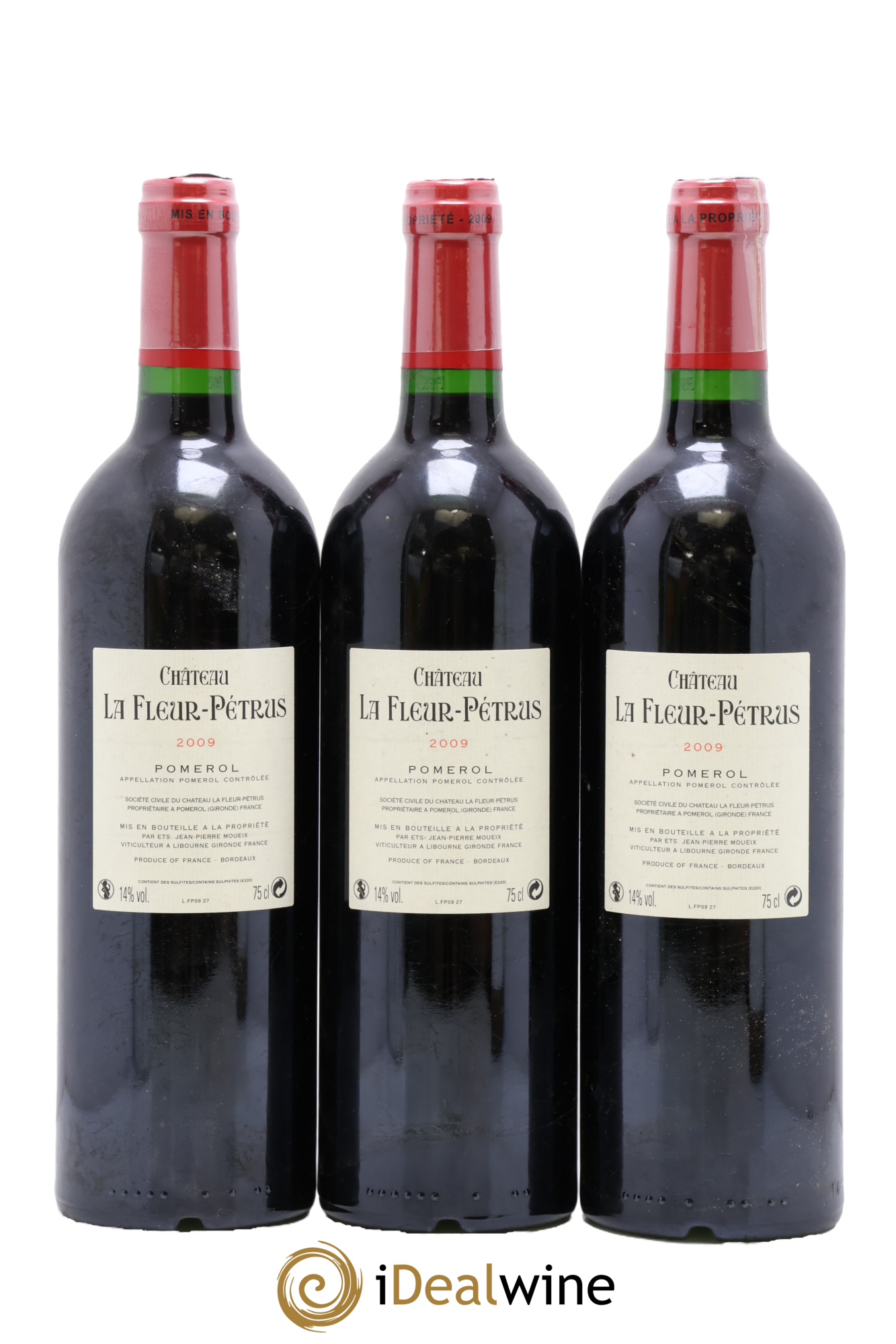 Château la Fleur Petrus 2009 - Posten von 3 Flaschen - 1